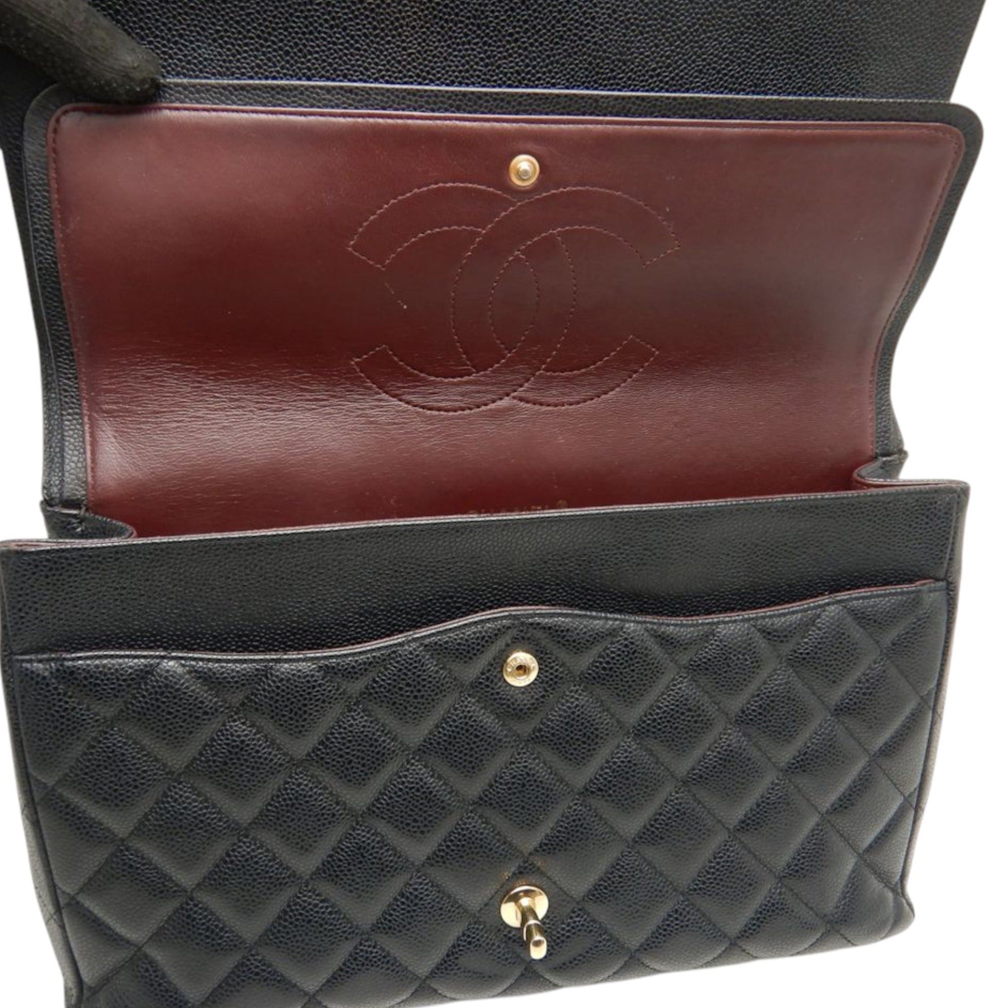 Chanel Maxi Classic Caviar Double Flap Size ONE SIZE - 5 Thumbnail