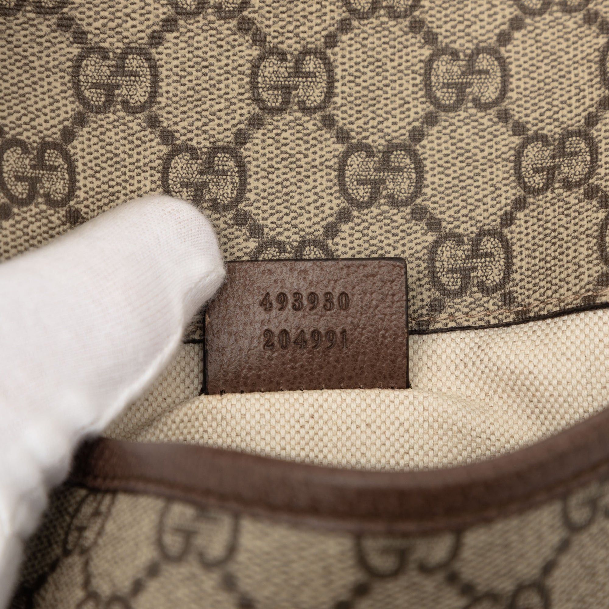 Gucci GG Supreme Web Neo Vintage Belt Bag Size ONE SIZE - 6 Thumbnail