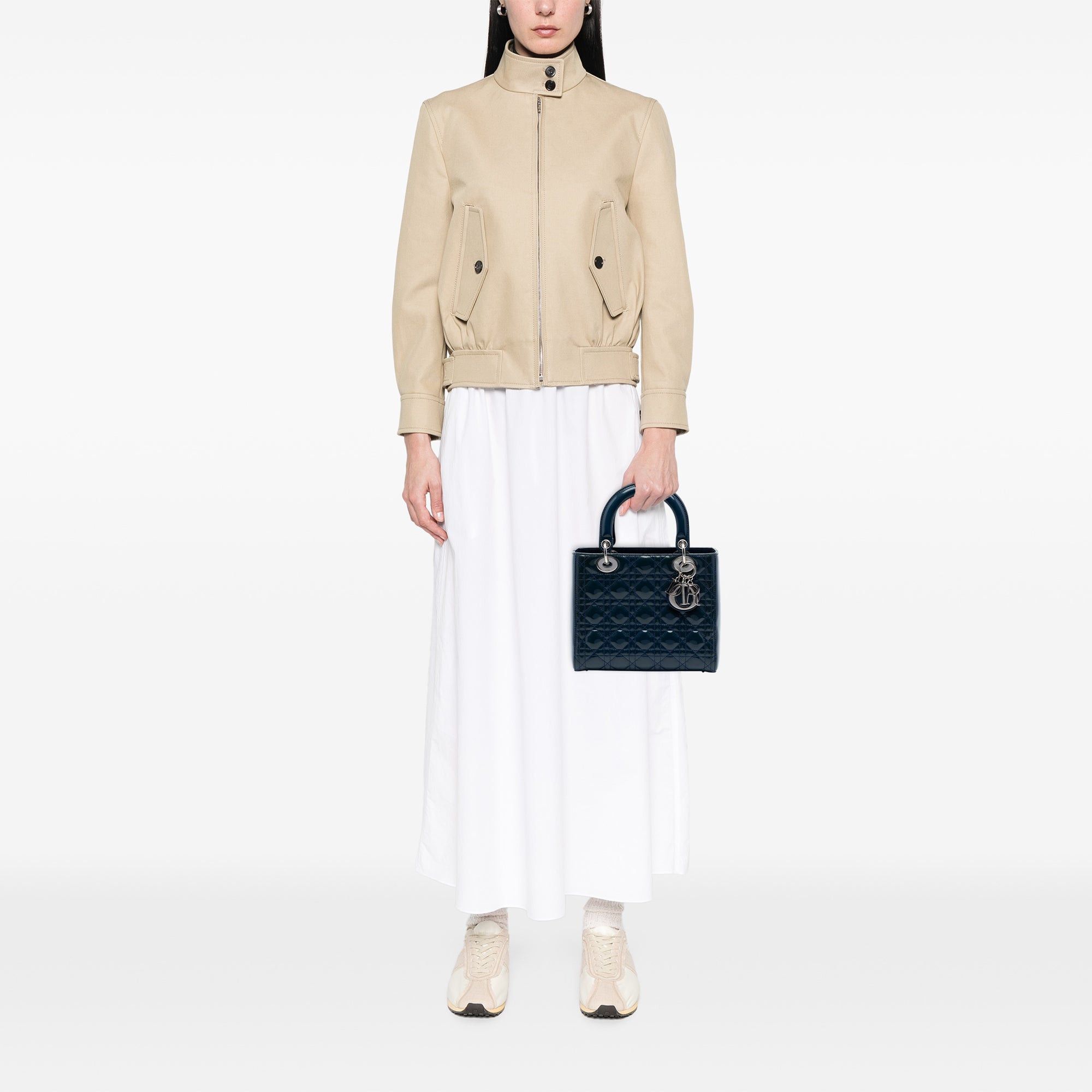 Dior Medium Patent Cannage Lady Dior Size ONE SIZE - 6 Thumbnail