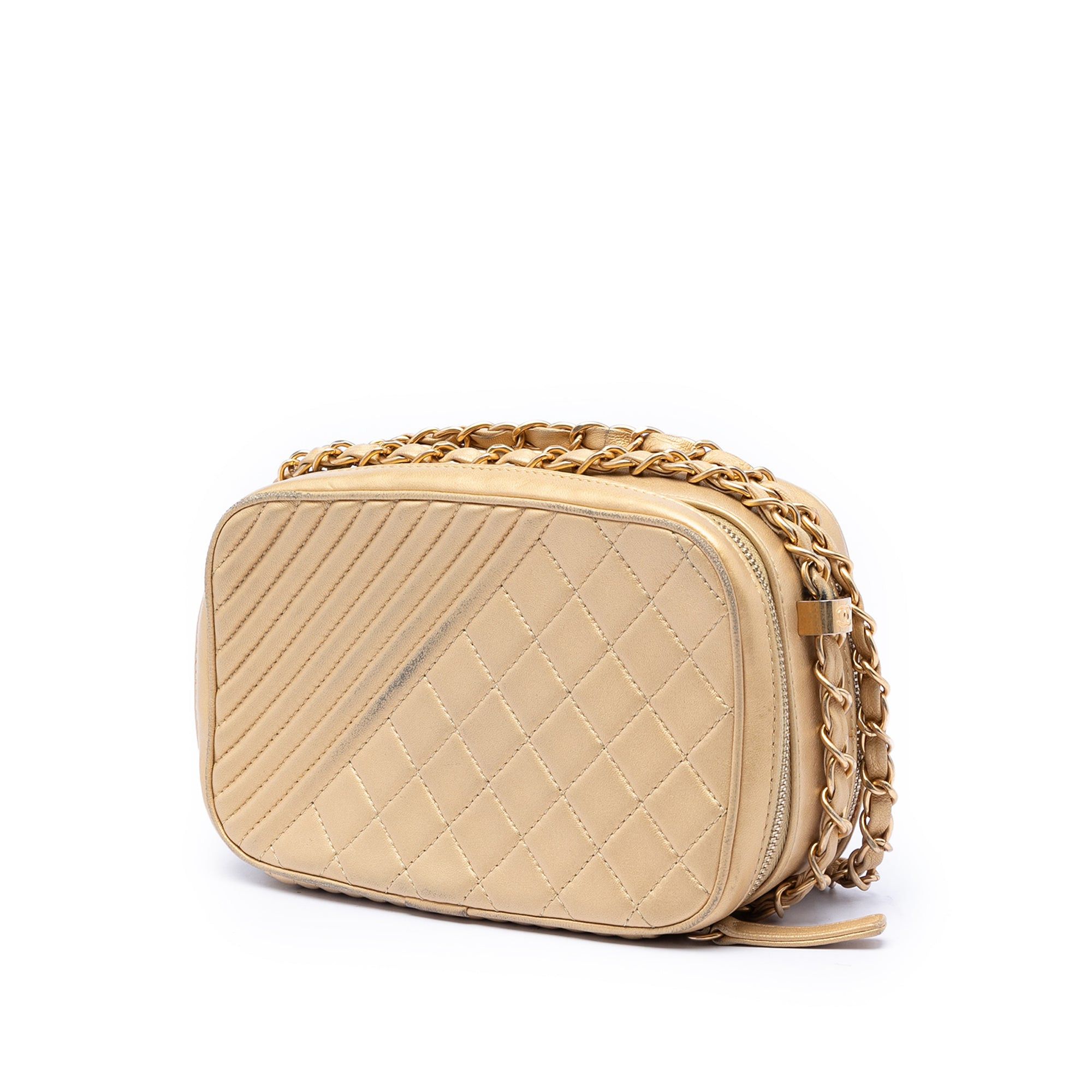 Chanel Small Quilted Lambskin Coco Boy Camera Bag Size ONE SIZE - 2 Thumbnail