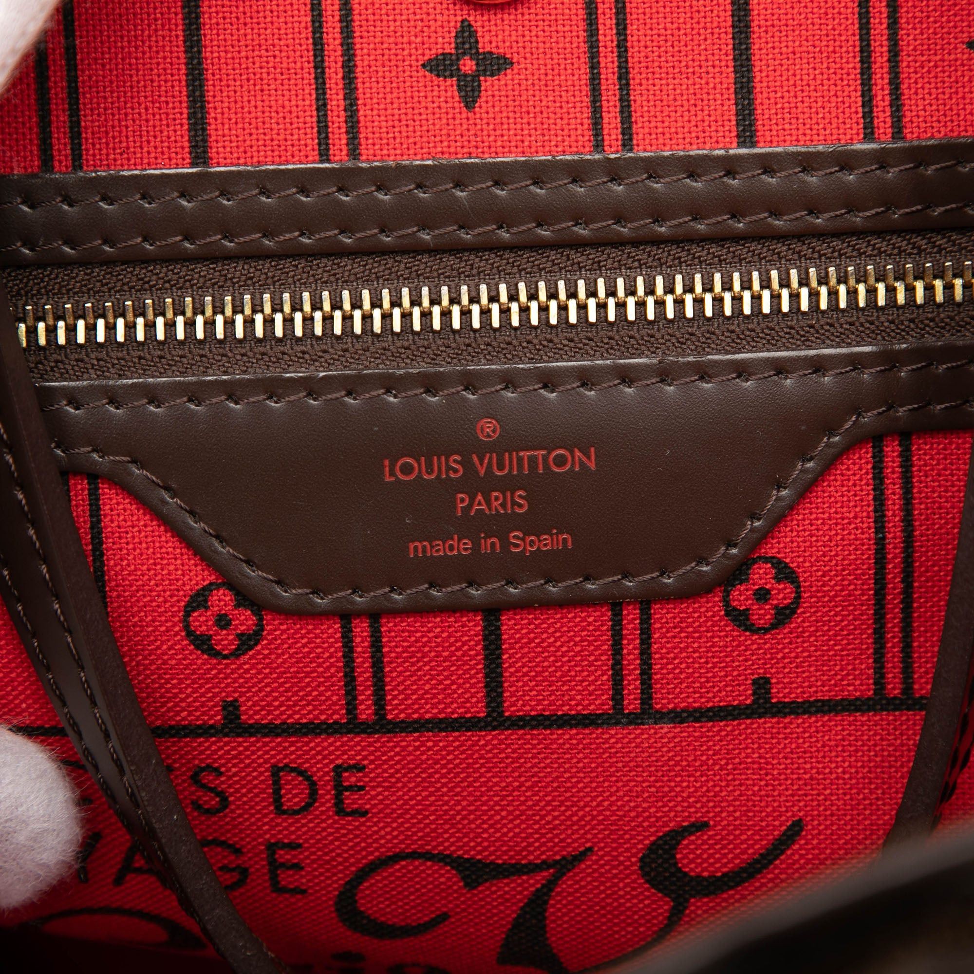 Louis Vuitton Damier Ebene Neverfull MM Size ONE SIZE - 5 Thumbnail