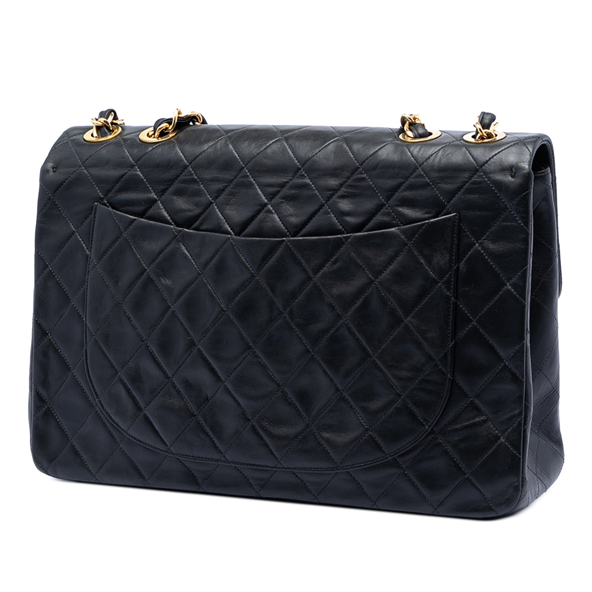 Chanel Maxi XL Classic Lambskin Single Flap Size ONE SIZE - 2 Thumbnail