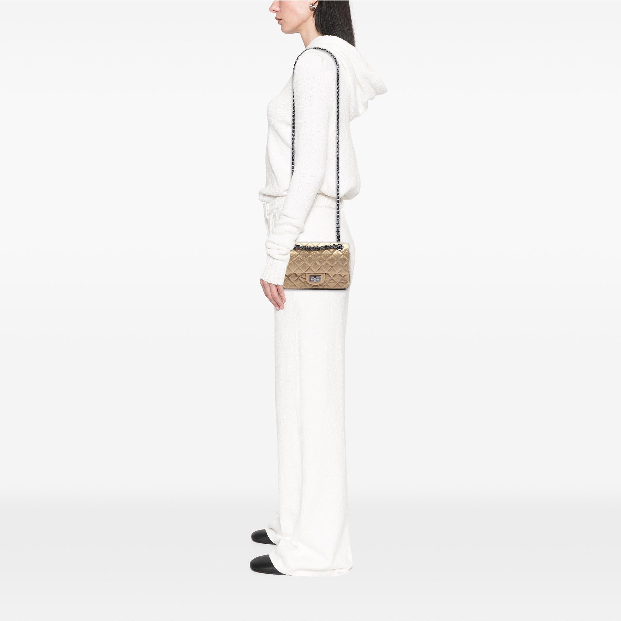 Chanel Quilted Aged Calfskin Reissue 2.55 Double Flap 224 Size ONE SIZE - 6 Thumbnail