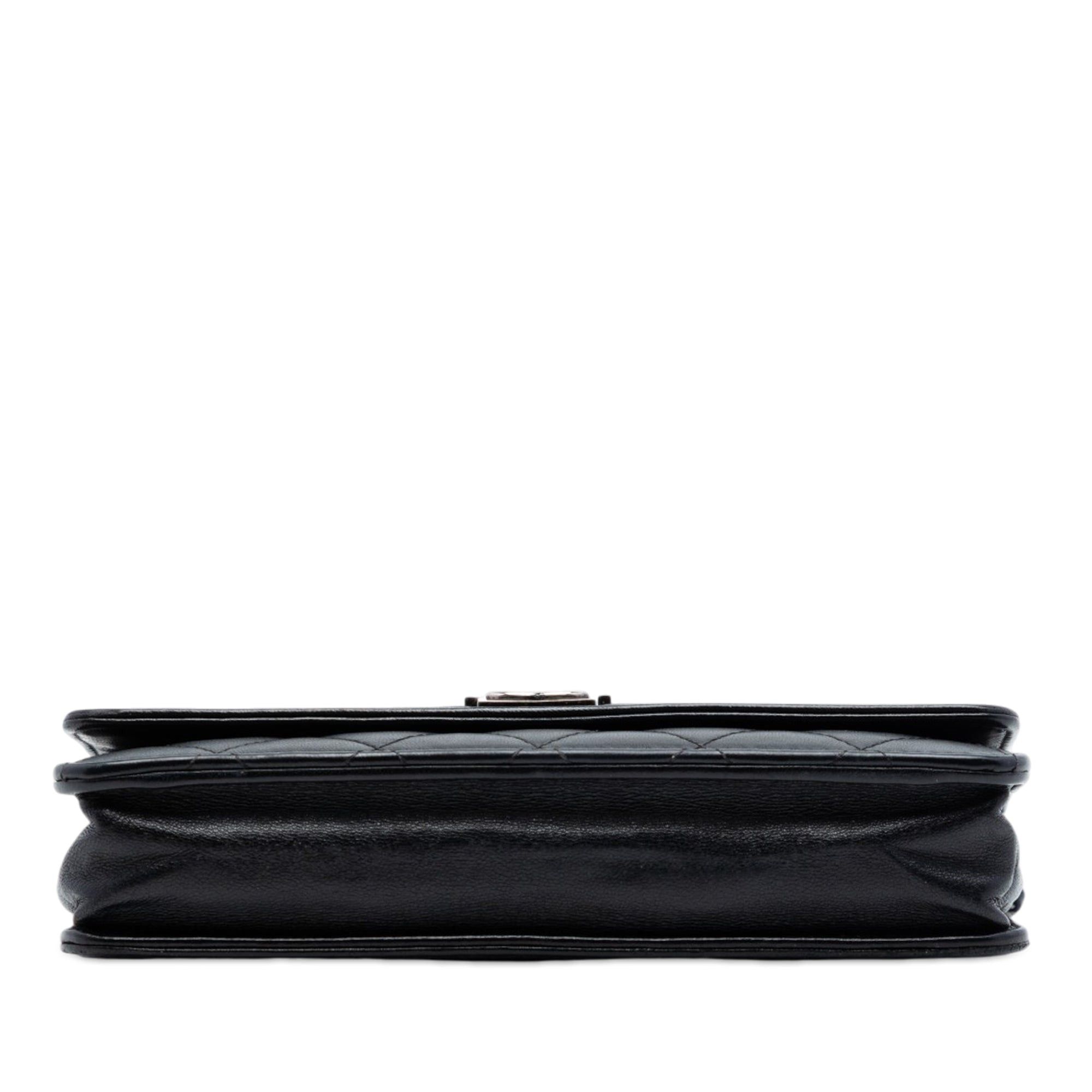Chanel Quilted Lambskin Boy Wallet On Chain Size ONE SIZE - 3 Thumbnail