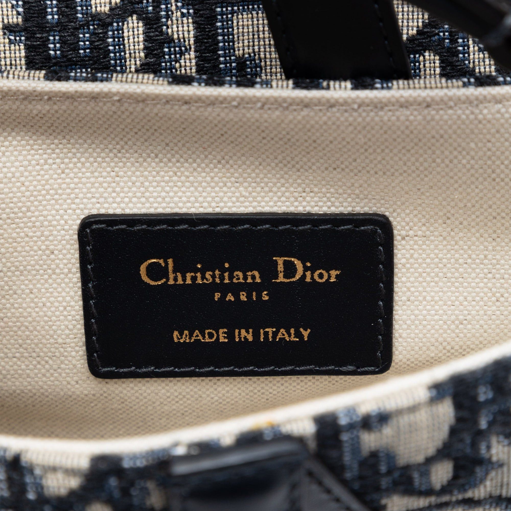 Dior Mini Oblique Canvas Saddle Bag Size ONE SIZE - 5 Thumbnail