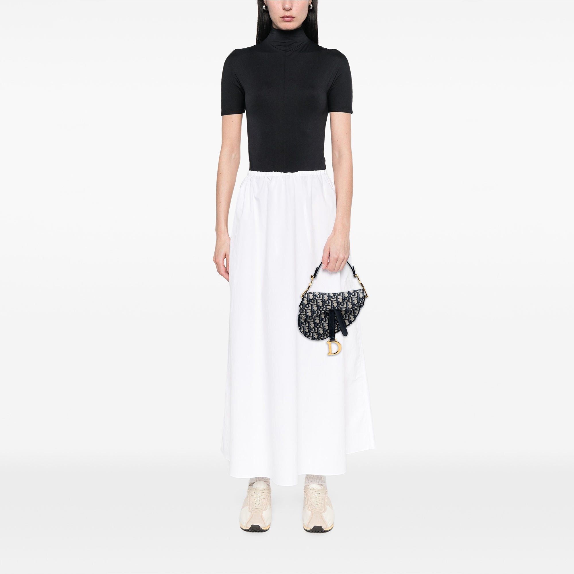 Dior Mini Oblique Canvas Saddle Bag Size ONE SIZE - 6 Thumbnail