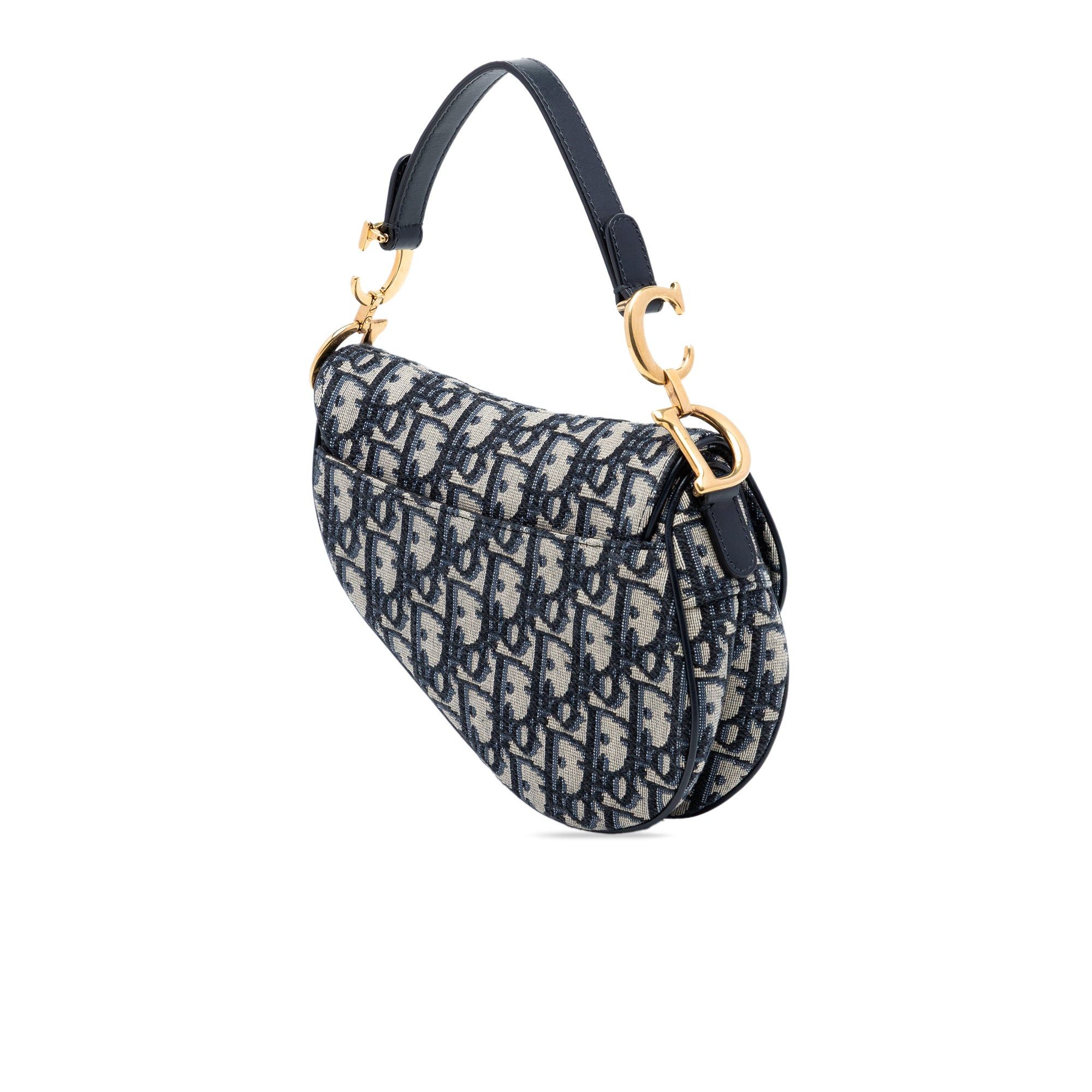 Dior Mini Oblique Canvas Saddle Bag Size ONE SIZE - 2 Thumbnail