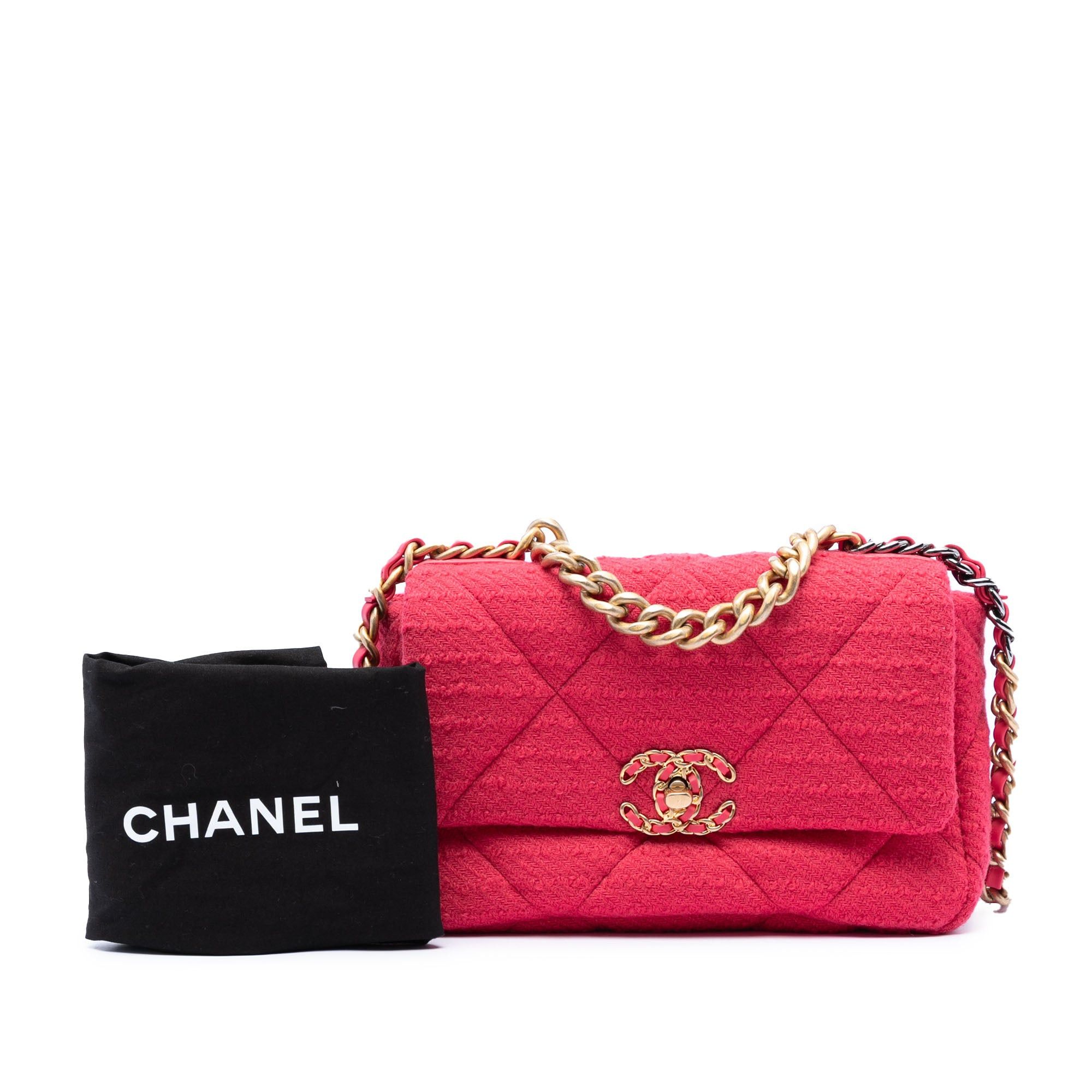 Chanel Medium Tweed 19 Flap Size ONE SIZE - 8 Thumbnail