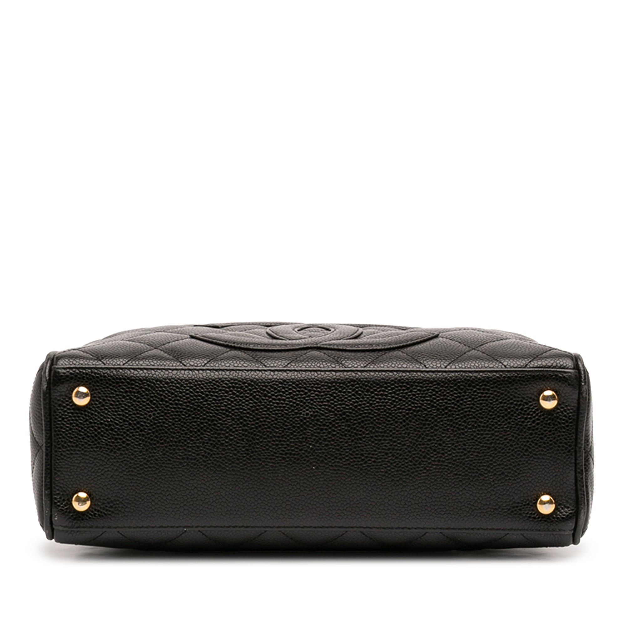 Chanel CC Quilted Caviar Bowling Bag Size ONE SIZE - 3 Thumbnail