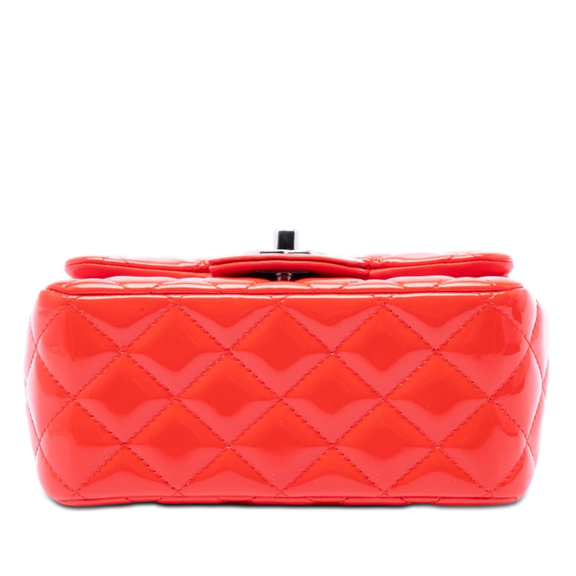 Chanel Mini Square Classic Patent Single Flap Size ONE SIZE - 3 Thumbnail