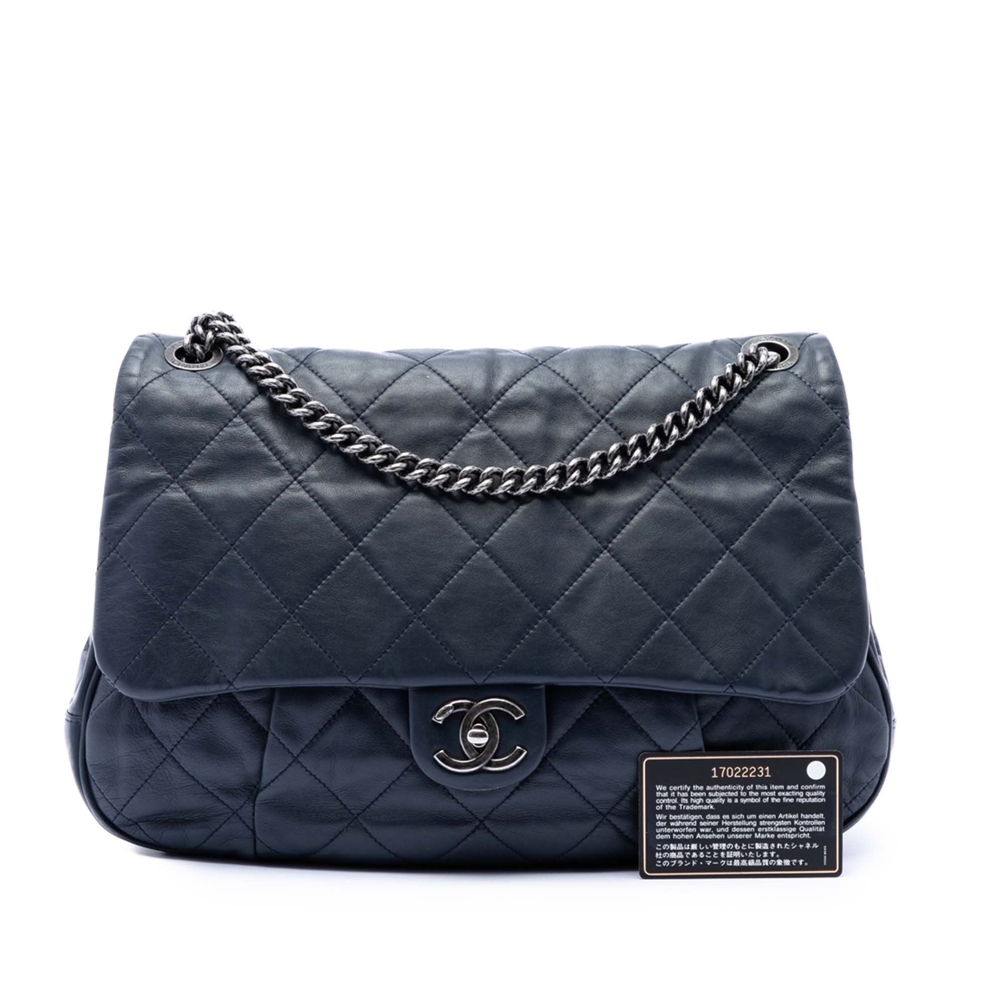 Chanel Quilted Calfskin Coco Pleats Flap Size ONE SIZE - 7 Thumbnail