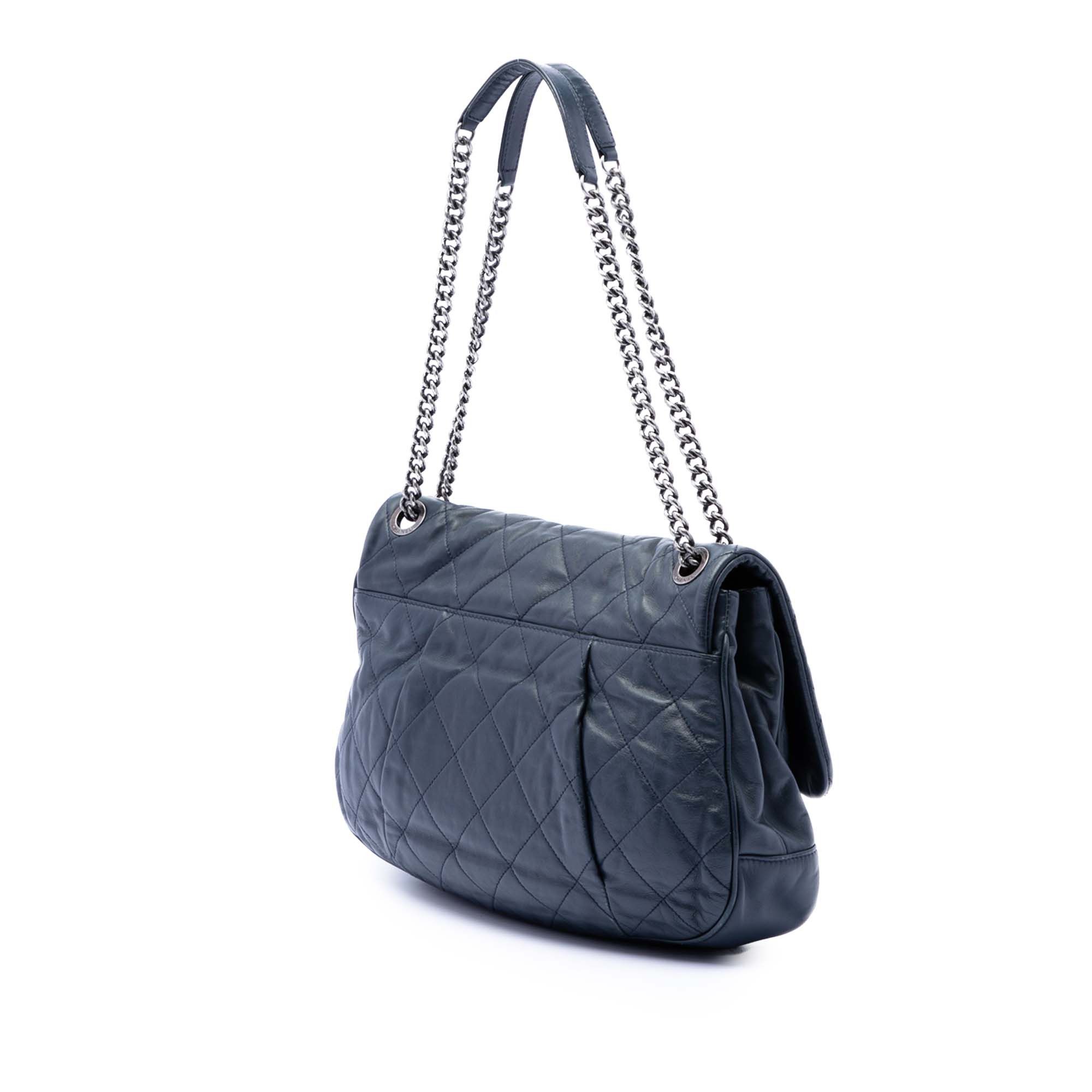 Chanel Quilted Calfskin Coco Pleats Flap Size ONE SIZE - 2 Thumbnail