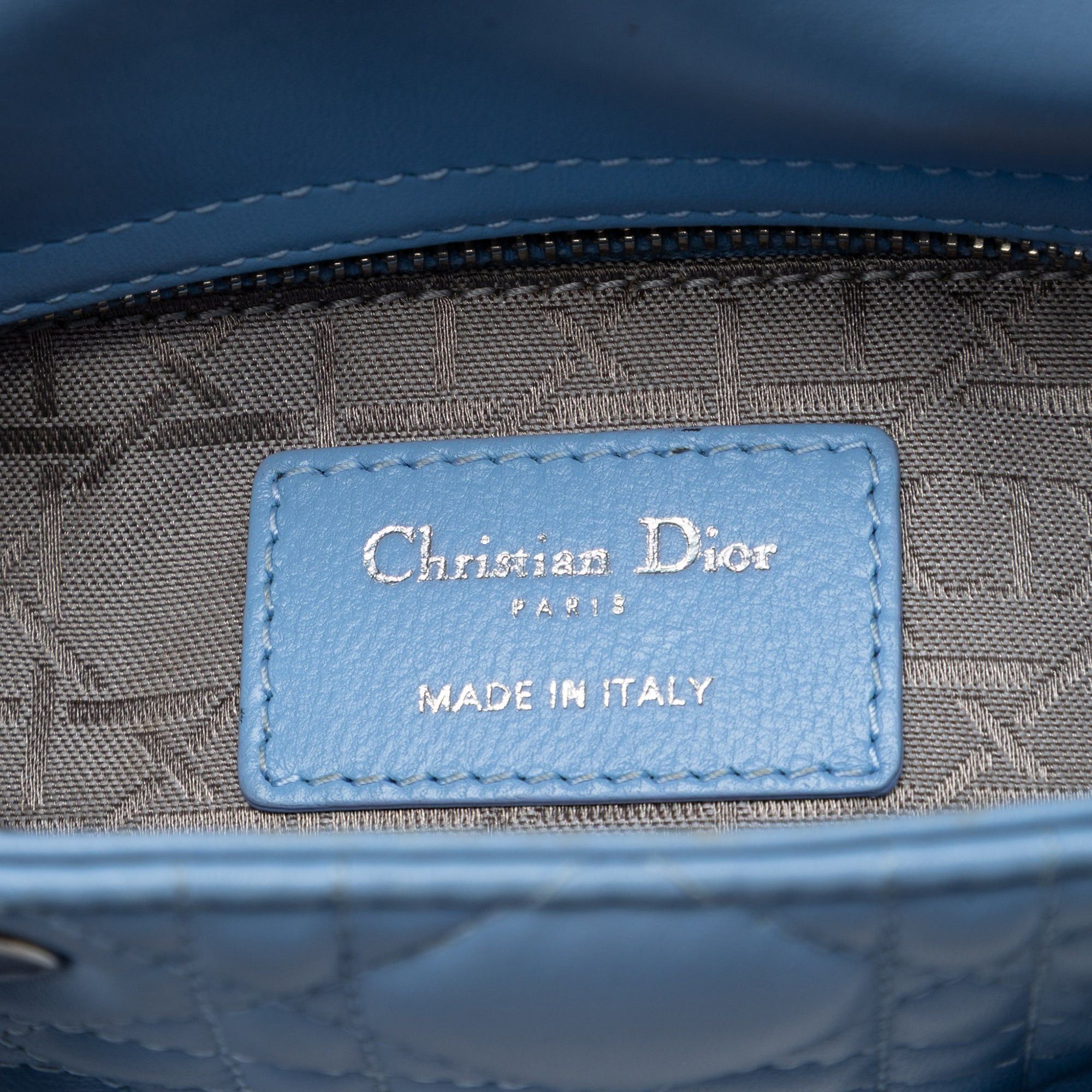 Dior Mini Lambskin Cannage Lady Dior Size ONE SIZE - 5 Thumbnail