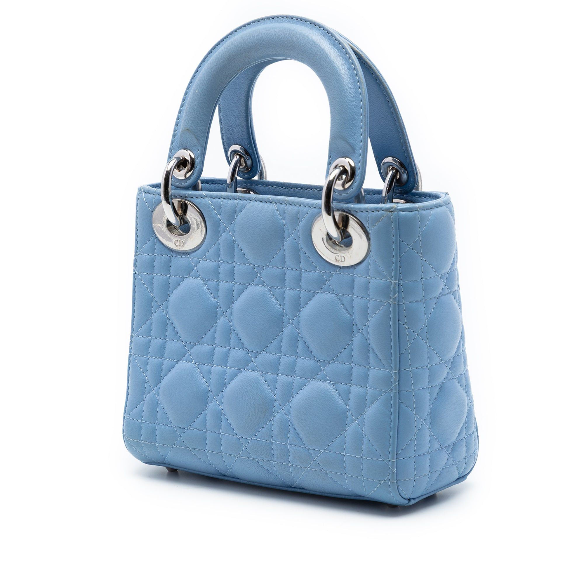 Dior Mini Lambskin Cannage Lady Dior Size ONE SIZE - 2 Thumbnail