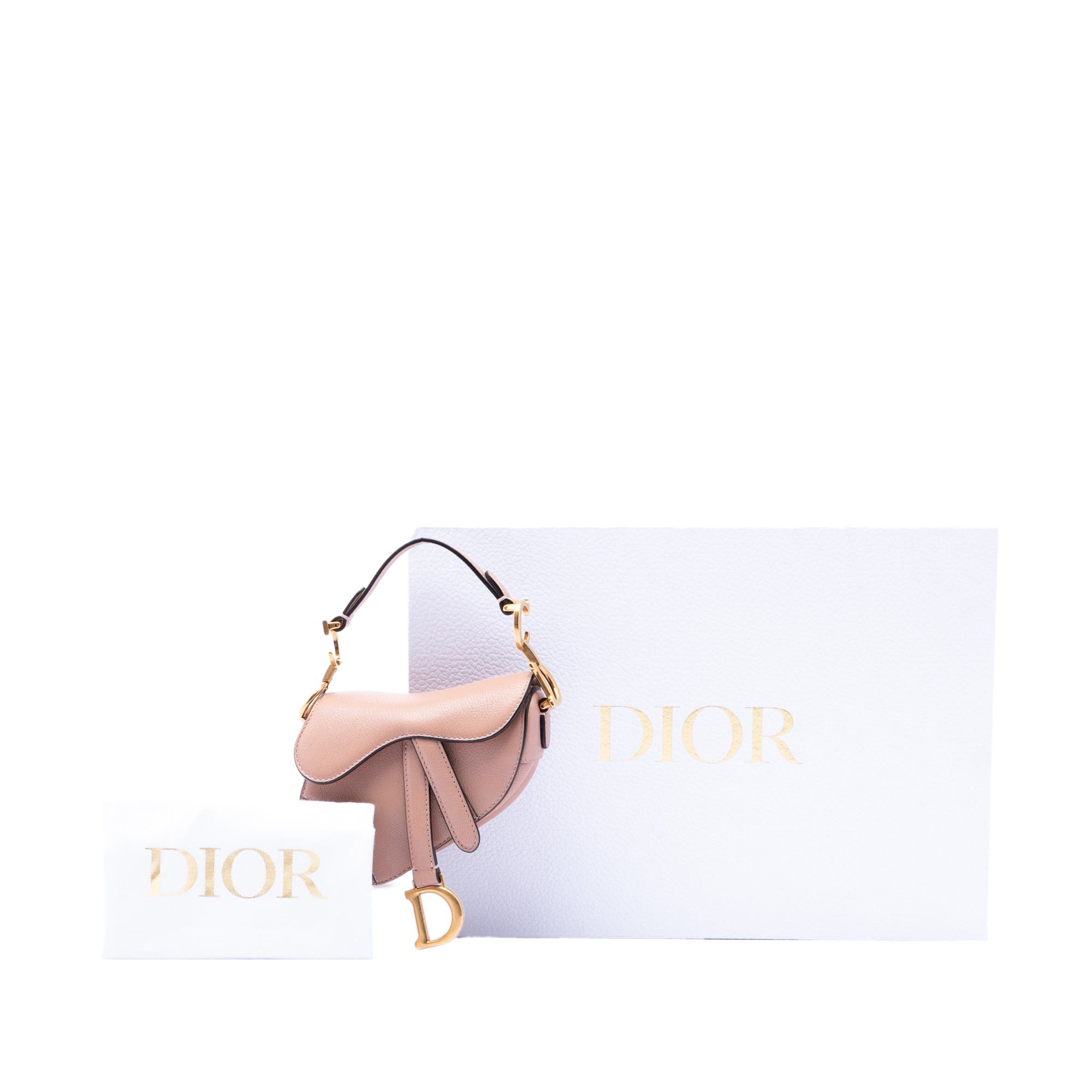 Dior Micro Goatskin Saddle Bag Size ONE SIZE - 7 Thumbnail