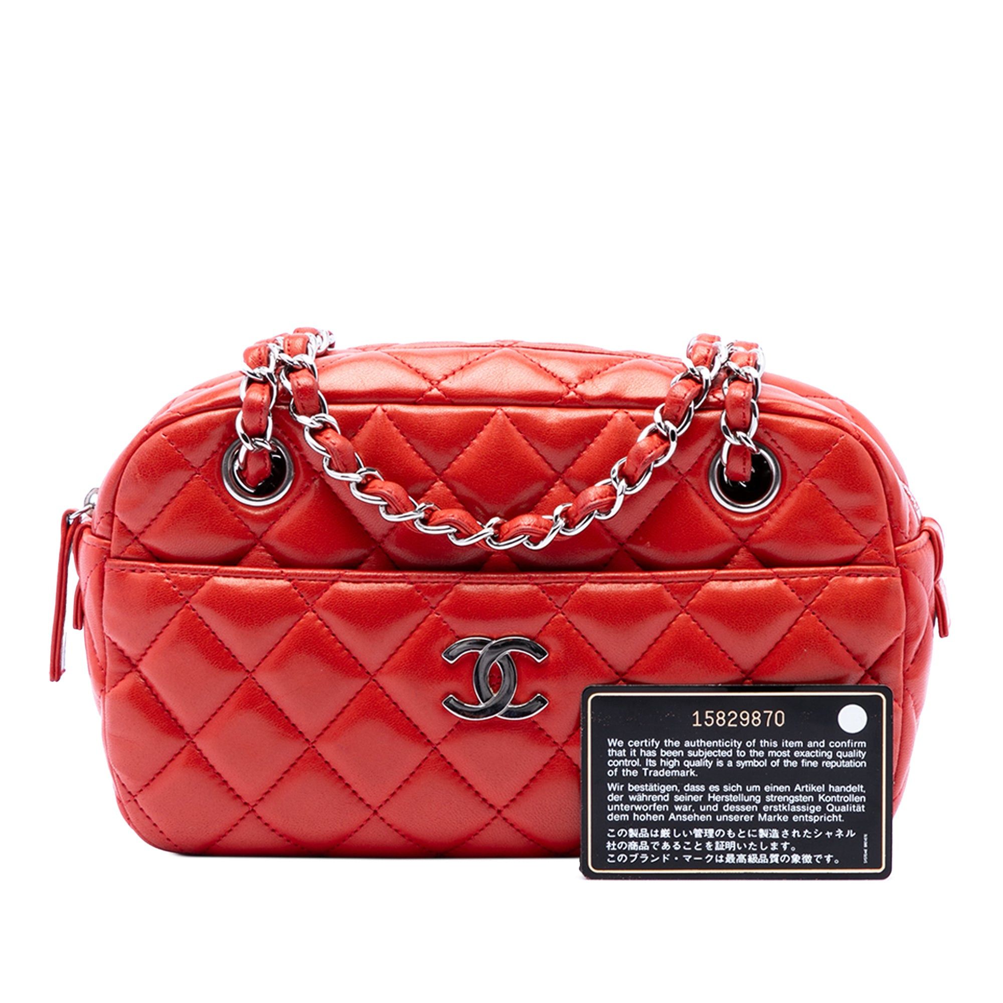 Chanel Quilted Lambskin Camera Bag Size ONE SIZE - 7 Thumbnail