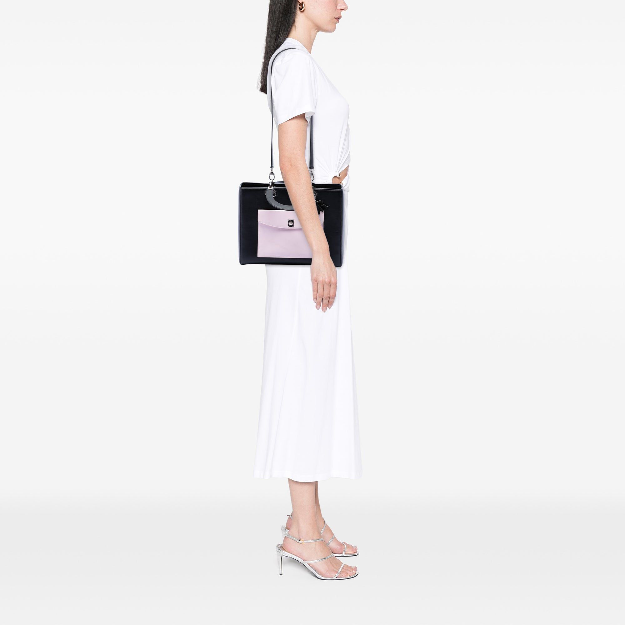 Dior Large Calfskin Pocket Tote Lady Dior Size ONE SIZE - 6 Thumbnail