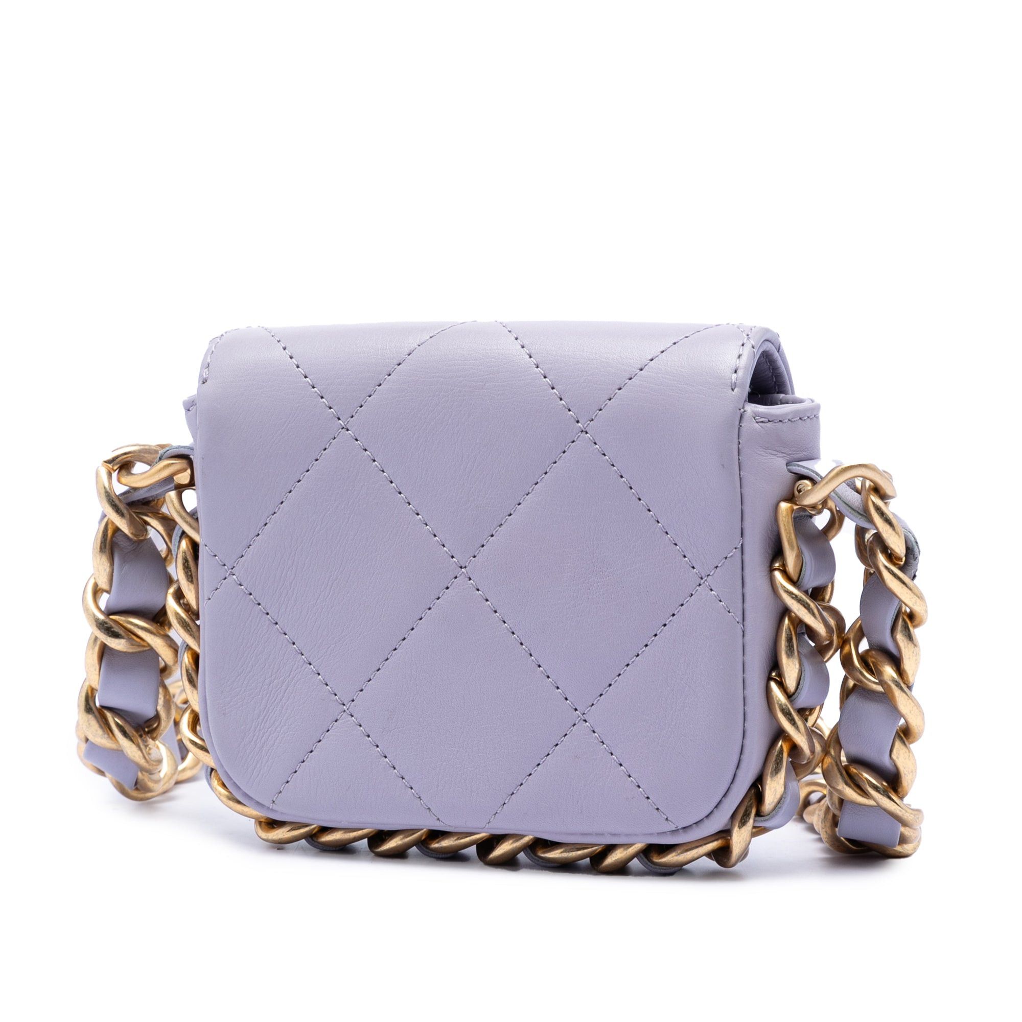 Chanel Mini Quilted Calfskin Framing Chain Flap Size ONE SIZE - 2 Thumbnail