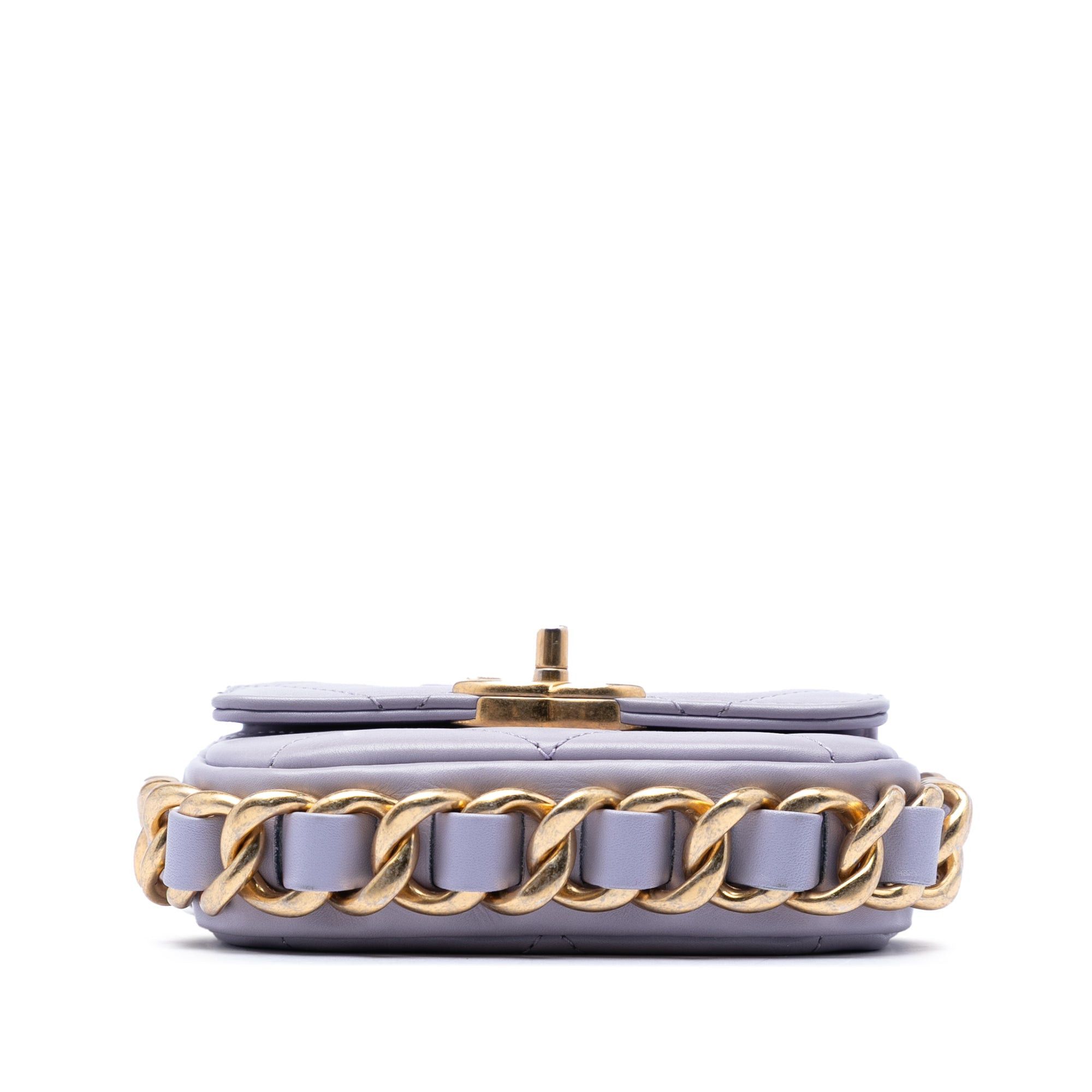 Chanel Mini Quilted Calfskin Framing Chain Flap Size ONE SIZE - 3 Thumbnail