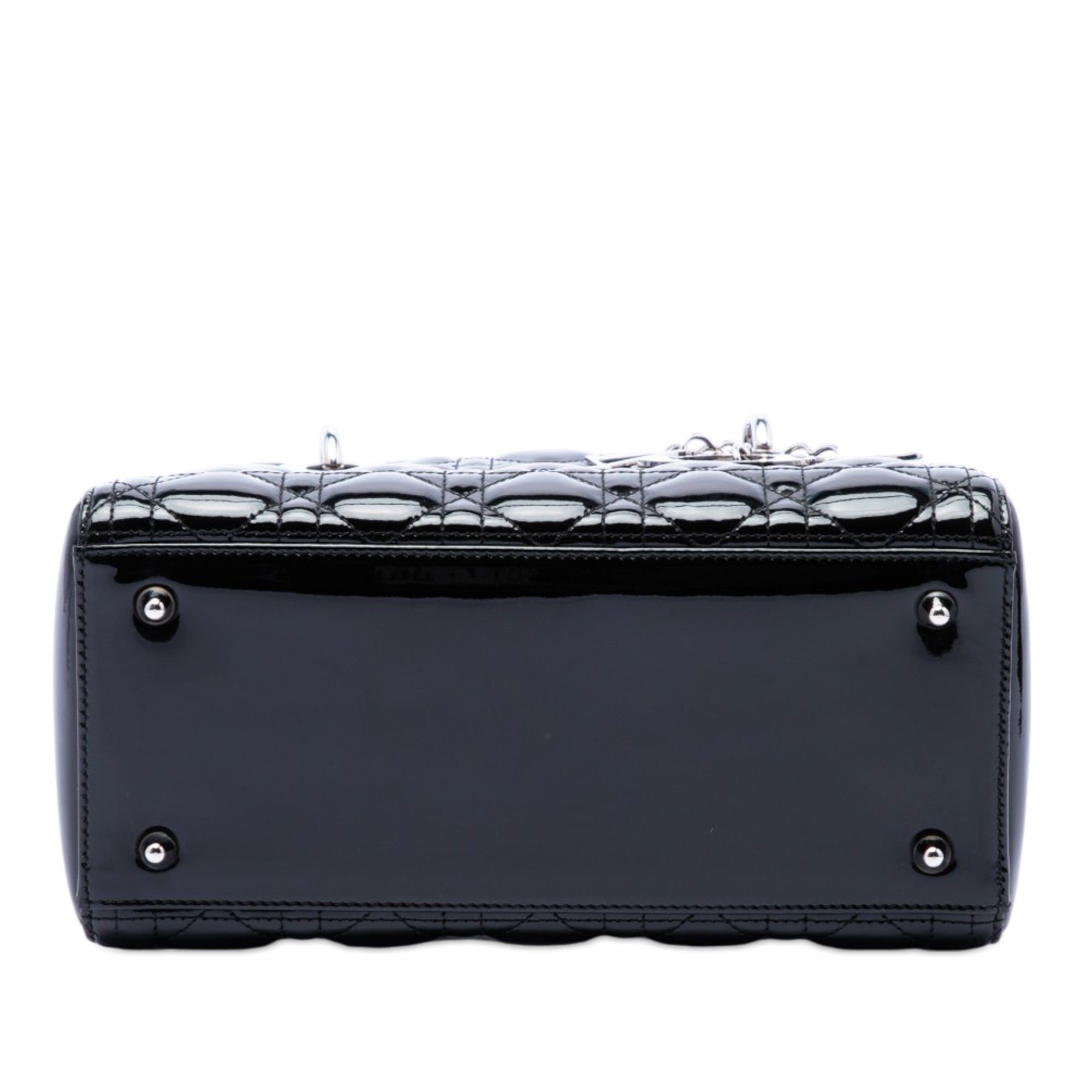 Dior Medium Patent Cannage Lady Dior Size ONE SIZE - 3 Thumbnail