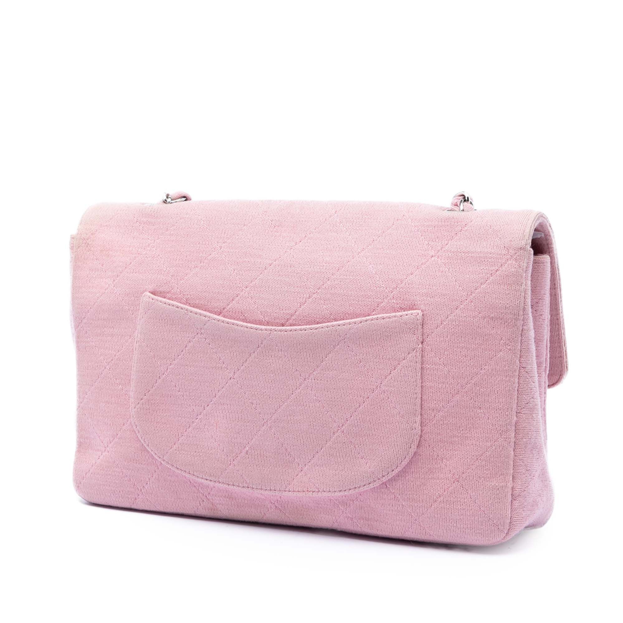 Chanel Medium Classic Jersey Single Flap Size ONE SIZE - 2 Thumbnail
