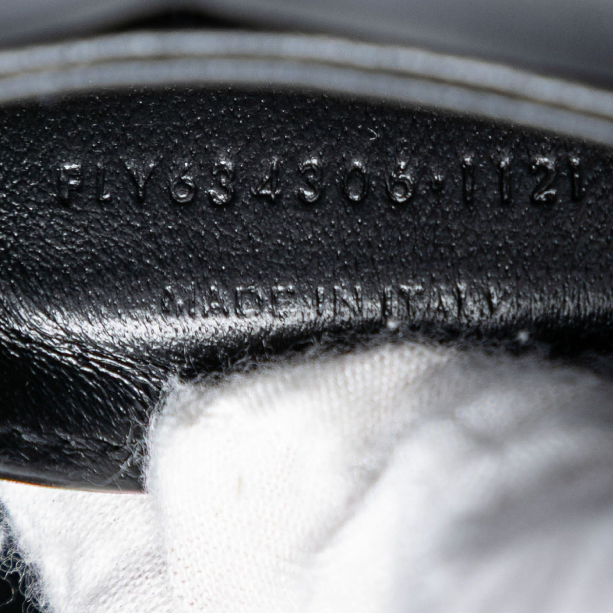 Saint Laurent Paris Small Canvas Striped Solferino Satchel In Box Size ONE SIZE - 6 Thumbnail
