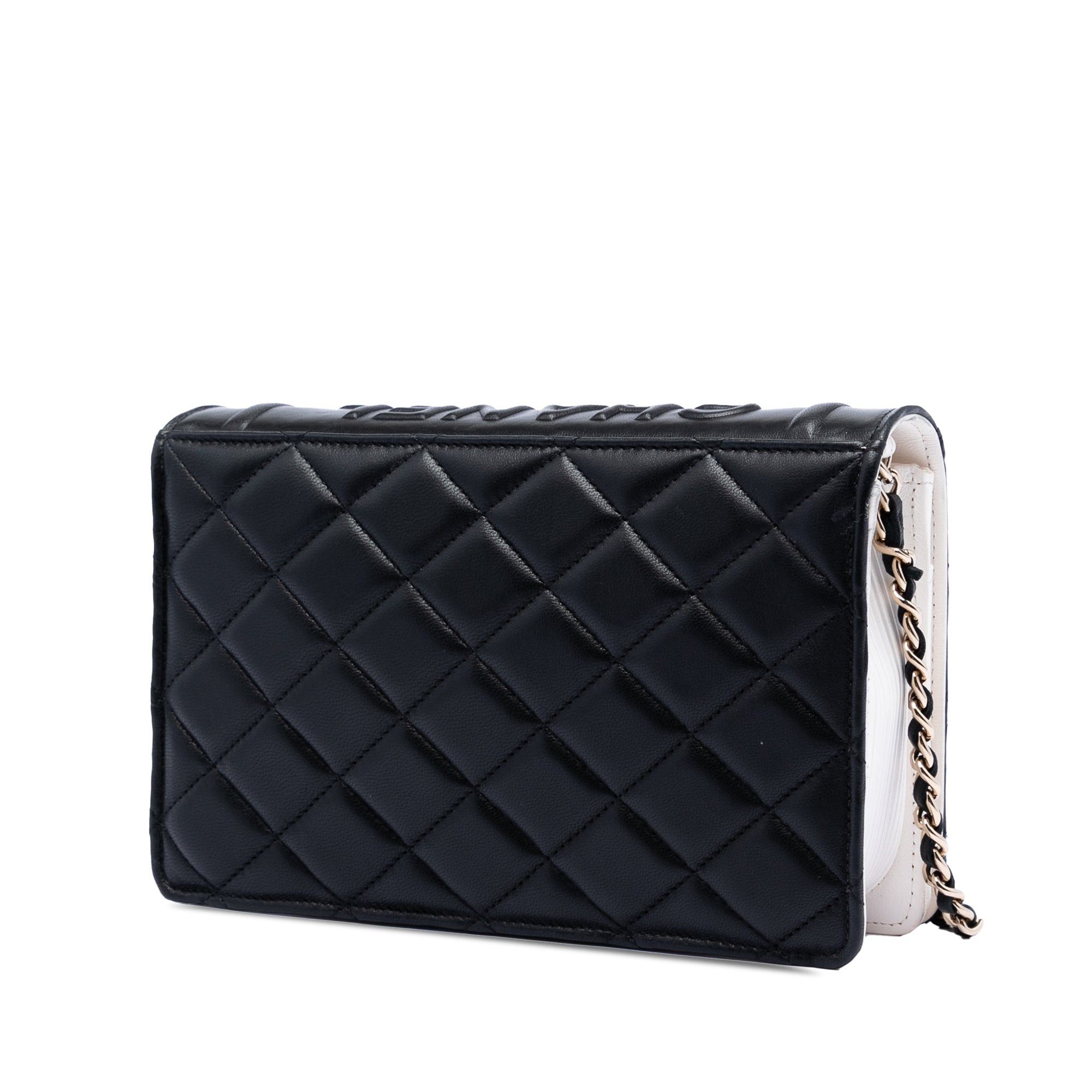 Chanel Quilted Lambskin Book Wallet On Chain Size ONE SIZE - 2 Thumbnail