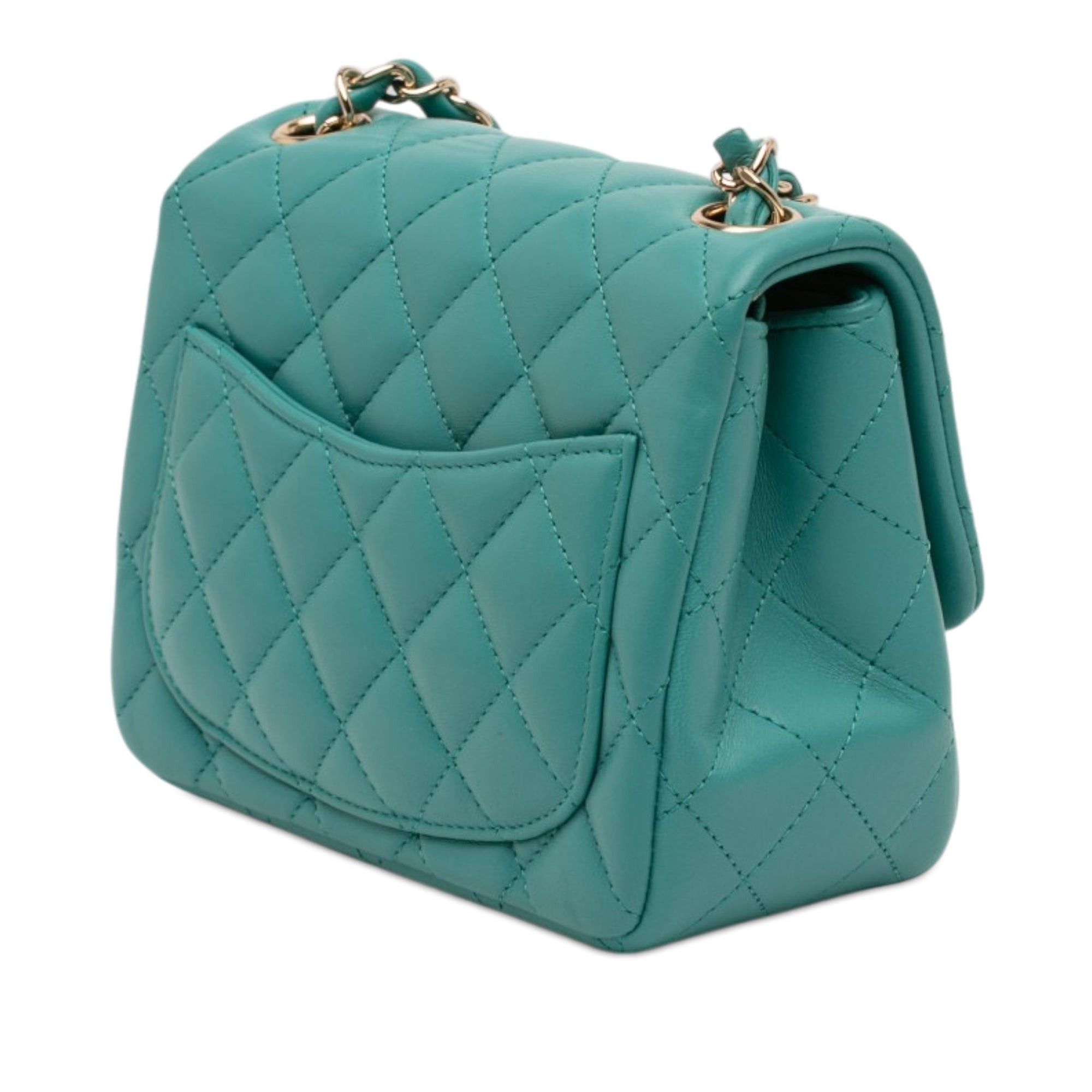 Chanel Mini Square Classic Lambskin Single Flap Size ONE SIZE - 2 Thumbnail