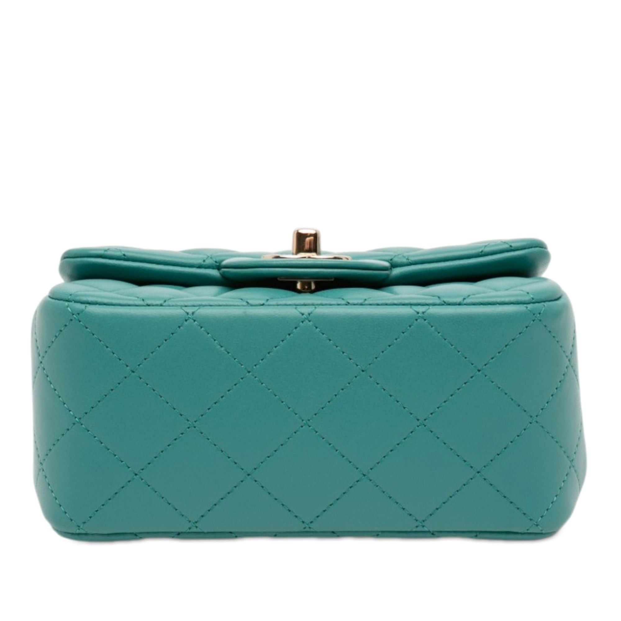Chanel Mini Square Classic Lambskin Single Flap Size ONE SIZE - 3 Thumbnail