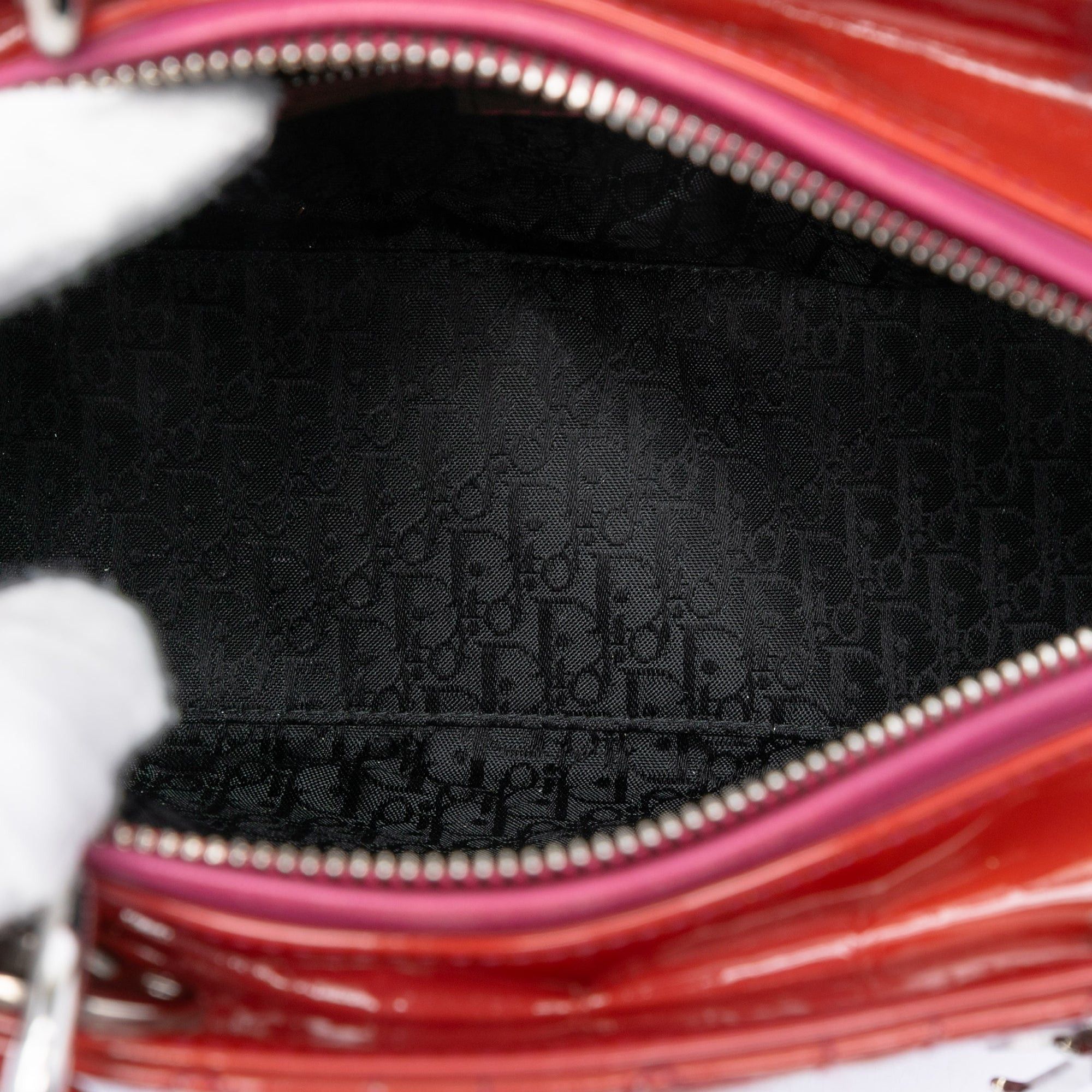 Dior Medium Patent Cannage Lady Dior Size ONE SIZE - 4 Thumbnail
