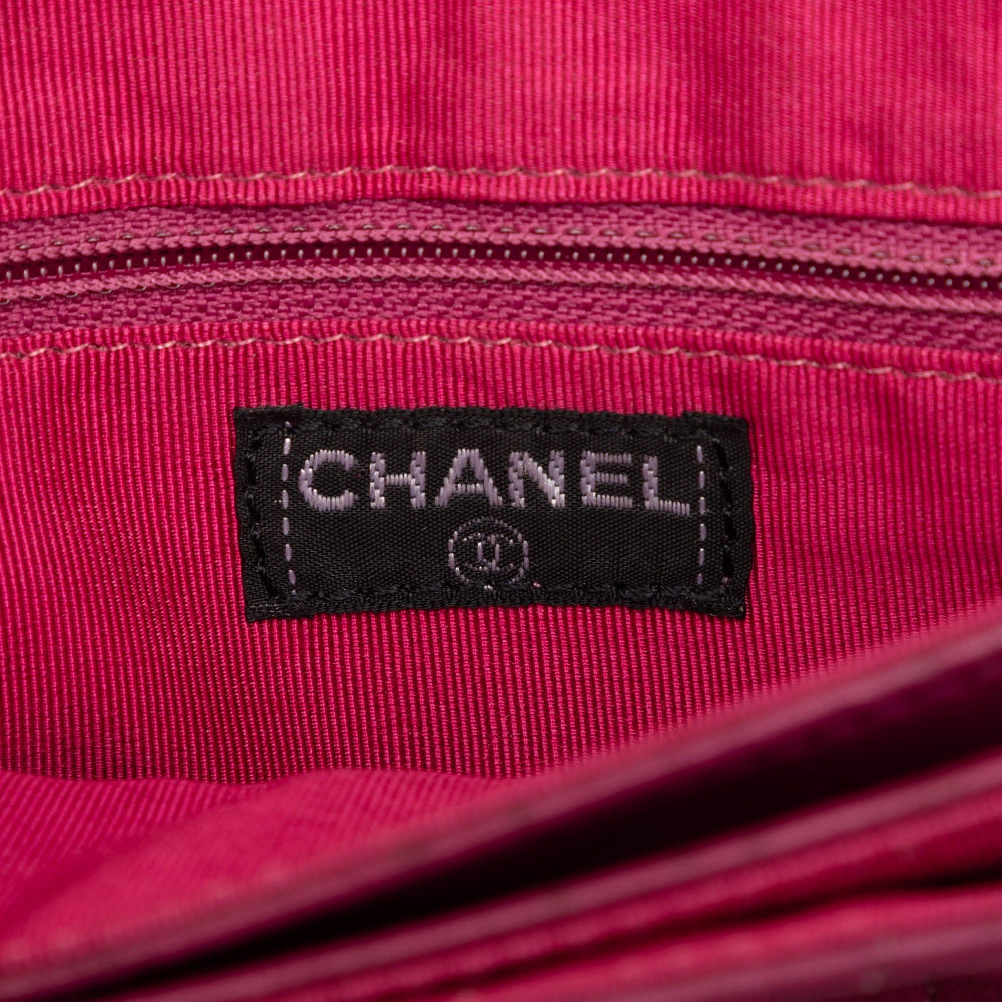 Chanel CC Choco Bar Lambskin Beaded Chain Flap Size ONE SIZE - 5 Thumbnail