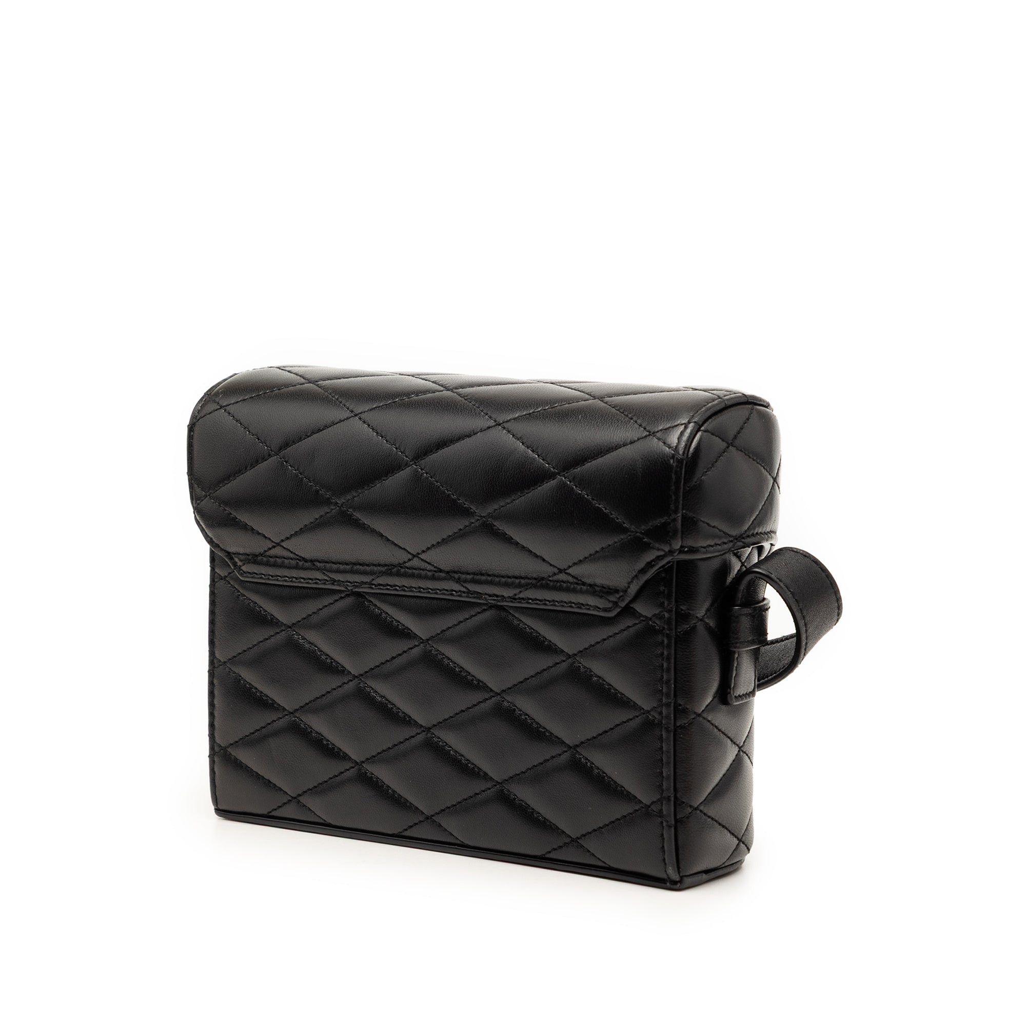 Saint Laurent Paris Quilted Lambskin Monogram June Box Bag Size ONE SIZE - 2 Thumbnail