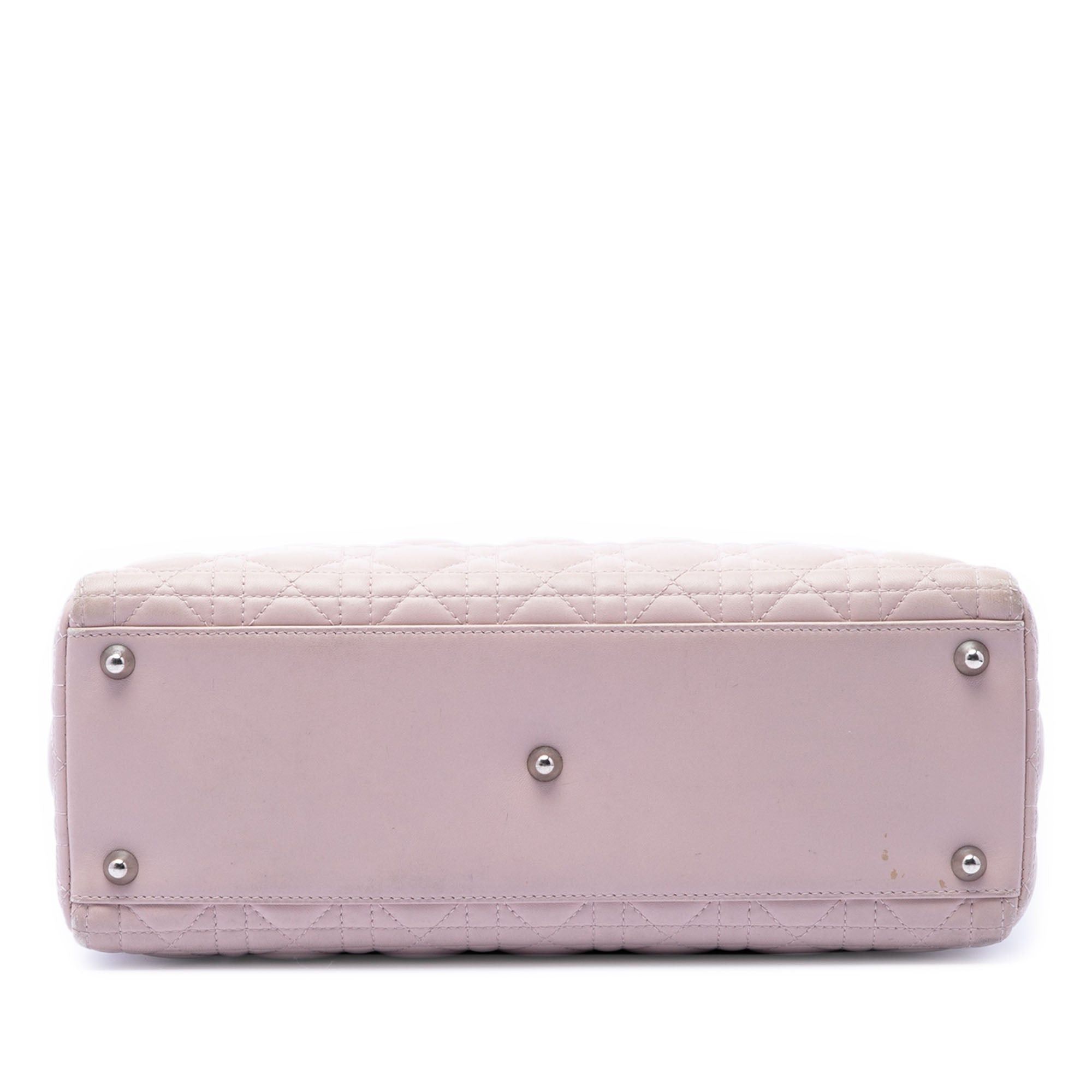 Dior Large Lambskin Cannage Lady Dior Size ONE SIZE - 3 Thumbnail