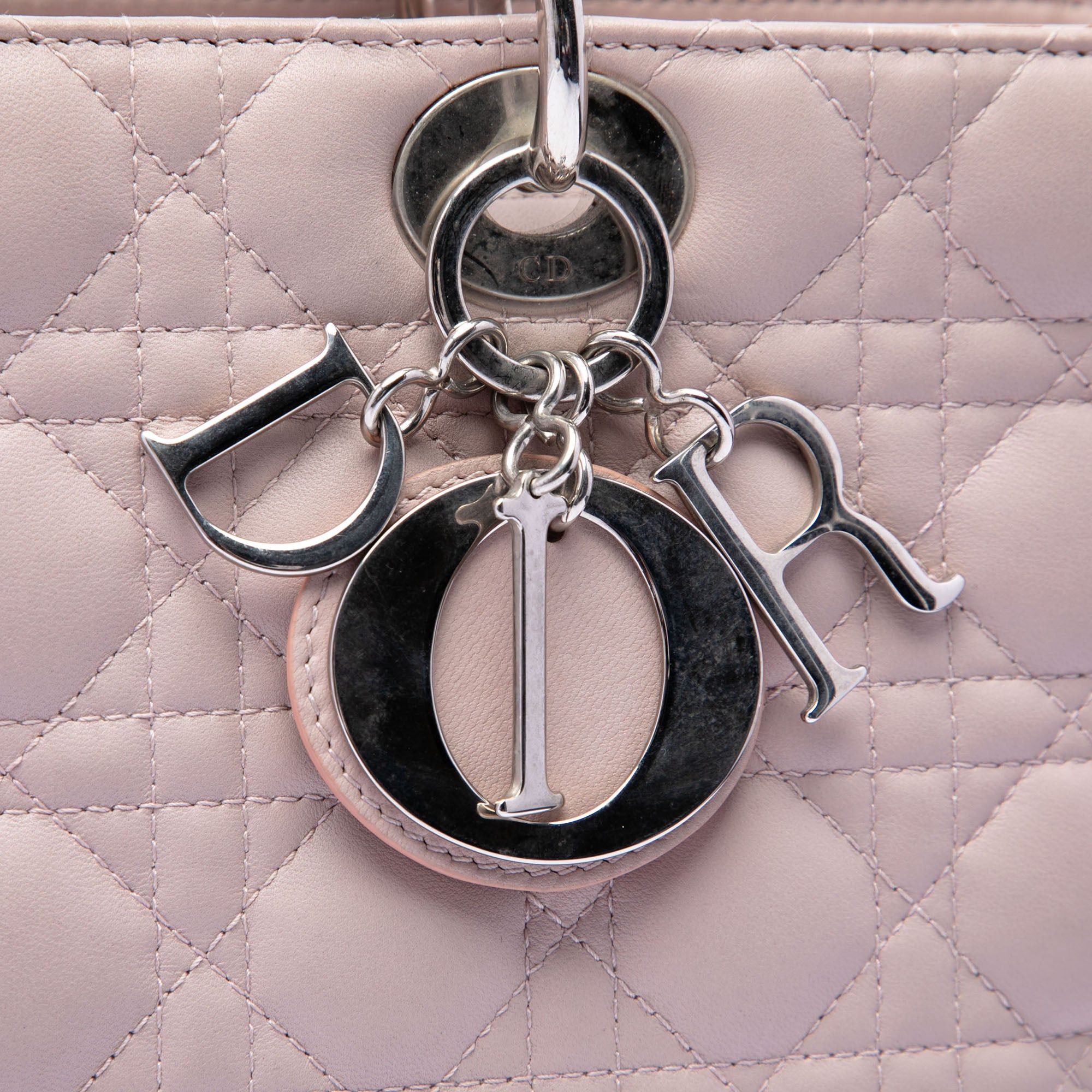 Dior Large Lambskin Cannage Lady Dior Size ONE SIZE - 5 Thumbnail