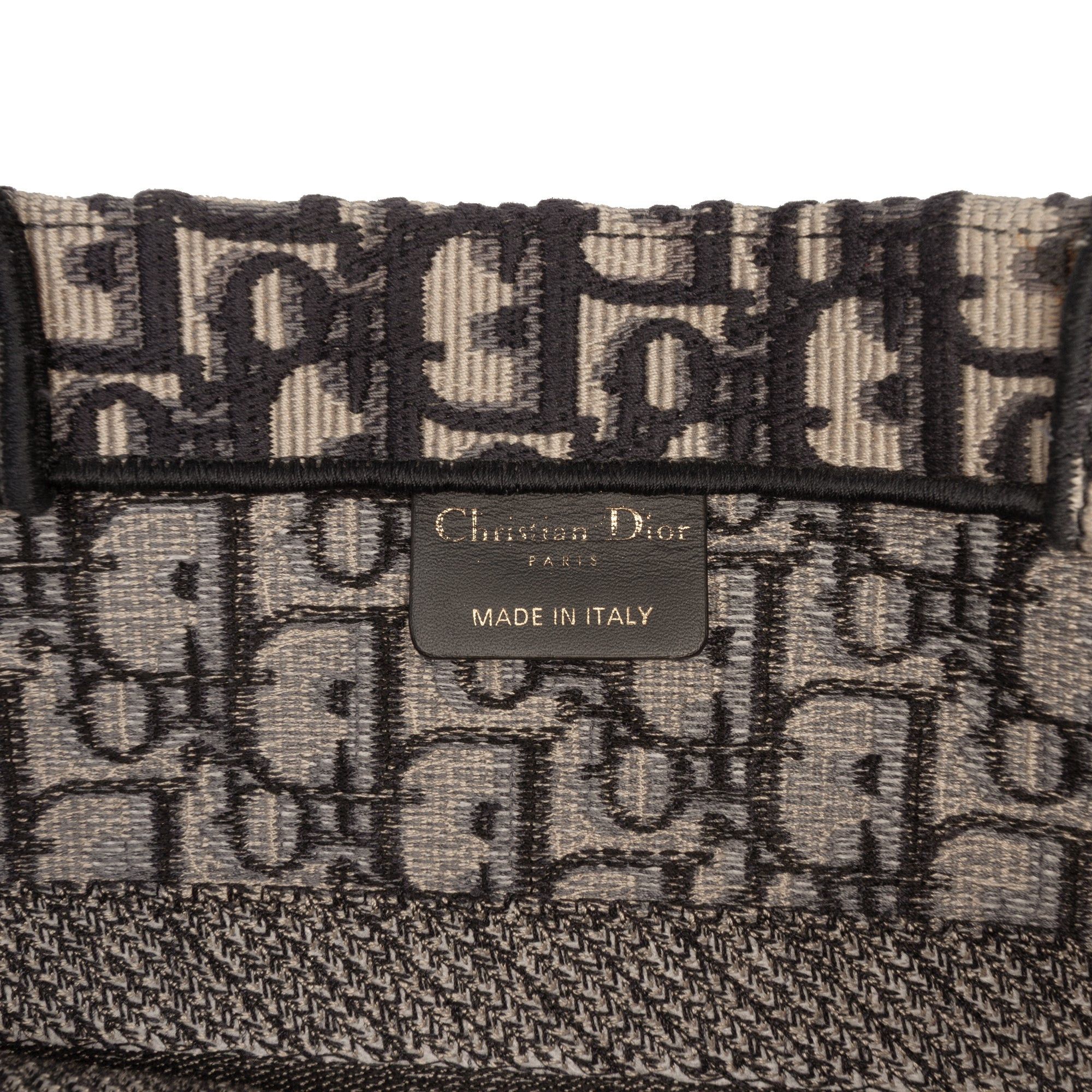 Dior Medium Oblique Embroidered Canvas Book Tote Size ONE SIZE - 5 Thumbnail