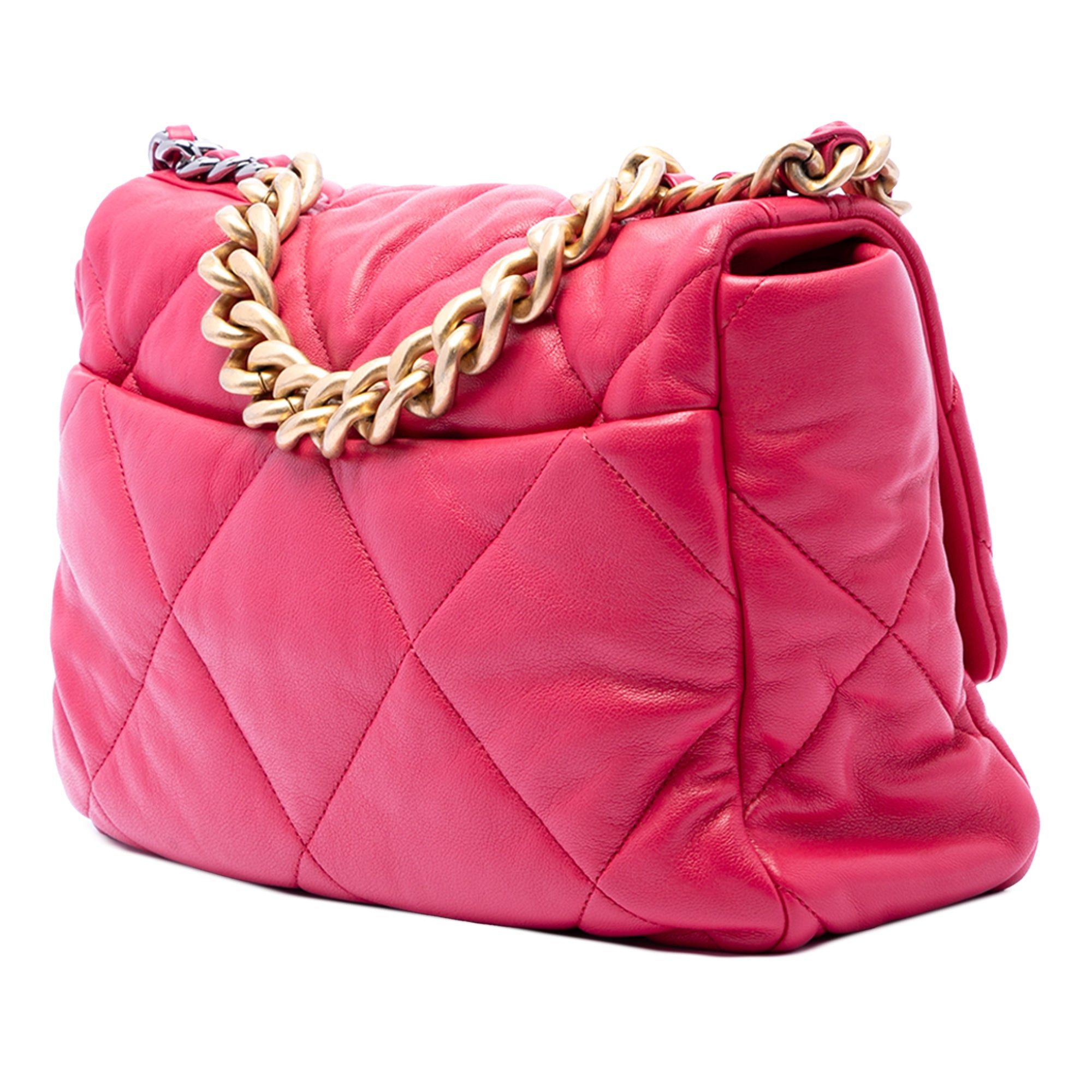Chanel Large Lambskin 19 Flap Size ONE SIZE - 2 Thumbnail