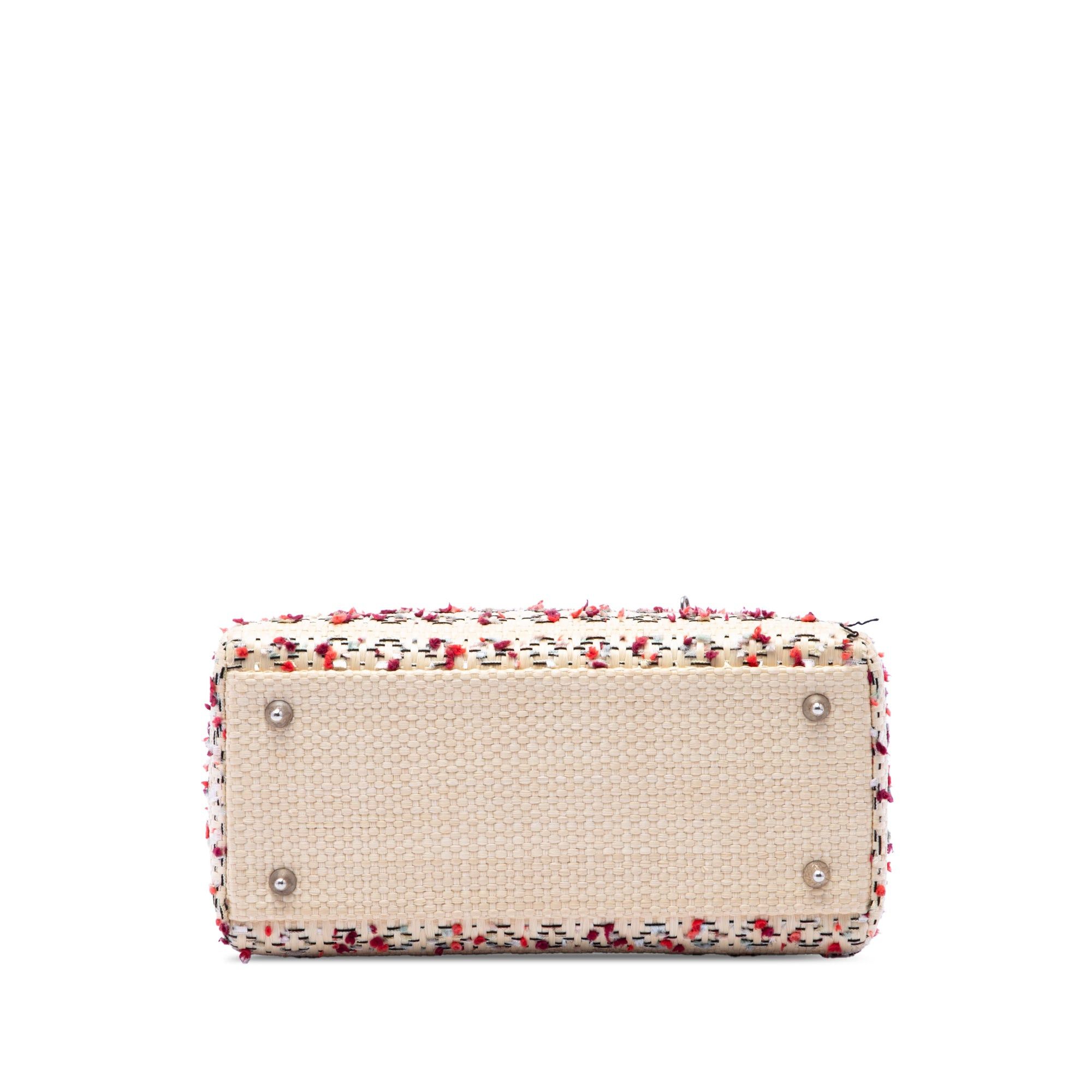 Dior Medium Woven Raffia Lady Dior Size ONE SIZE - 3 Thumbnail
