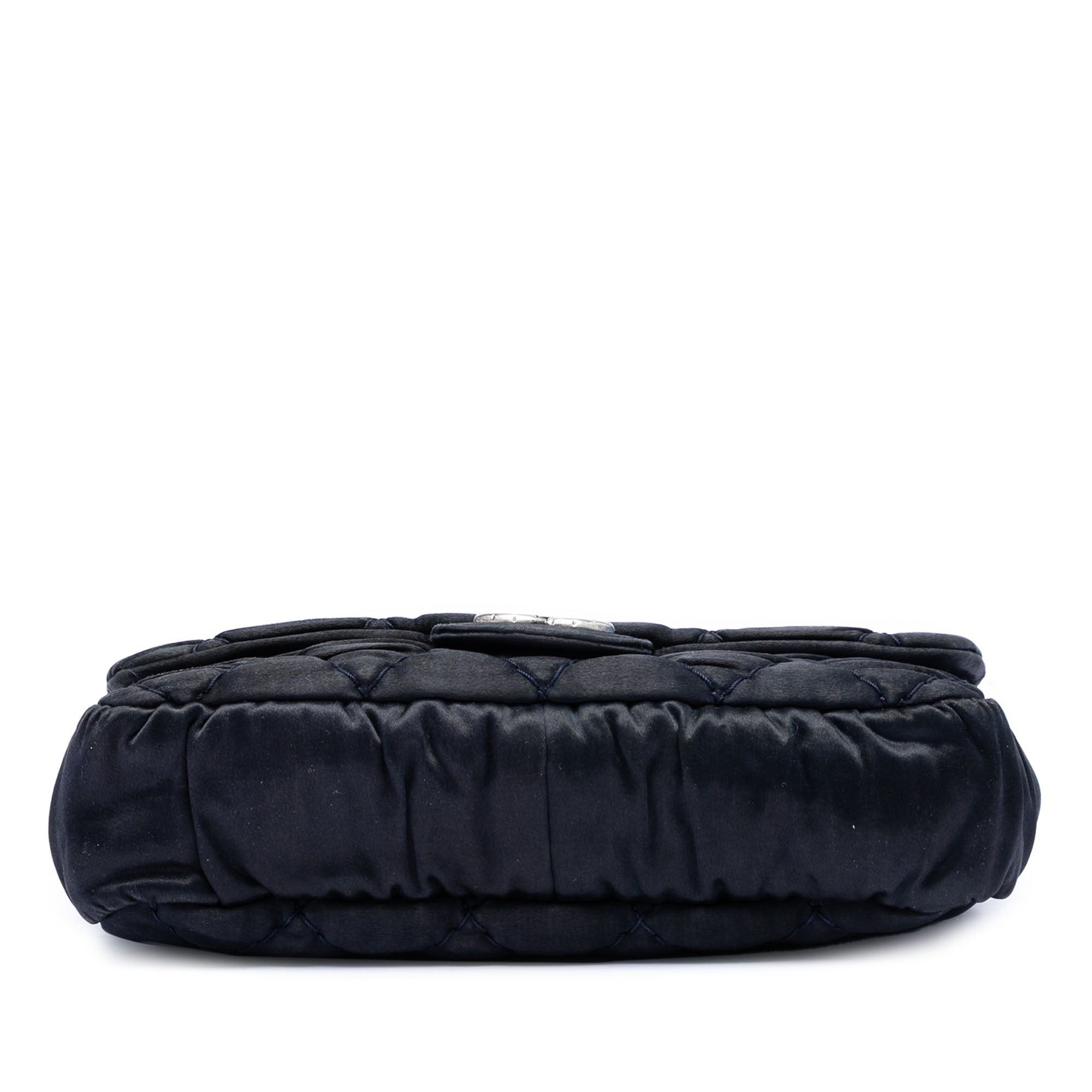 Chanel Medium CC Quilted Satin Single Flap Size ONE SIZE - 3 Thumbnail