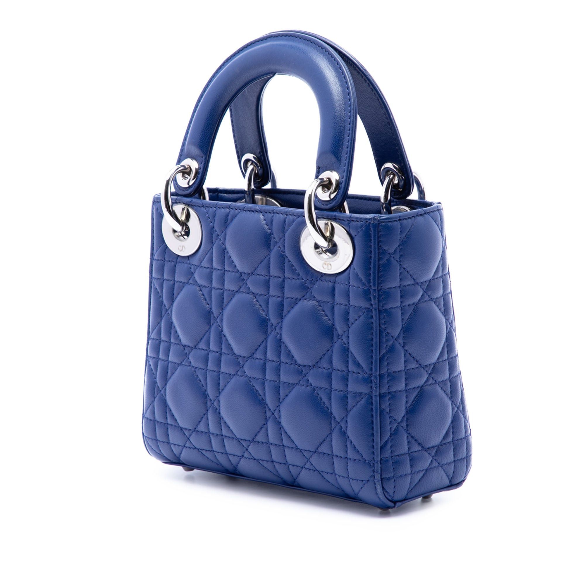 Dior Mini Lambskin Cannage Lady Dior Size ONE SIZE - 2 Thumbnail