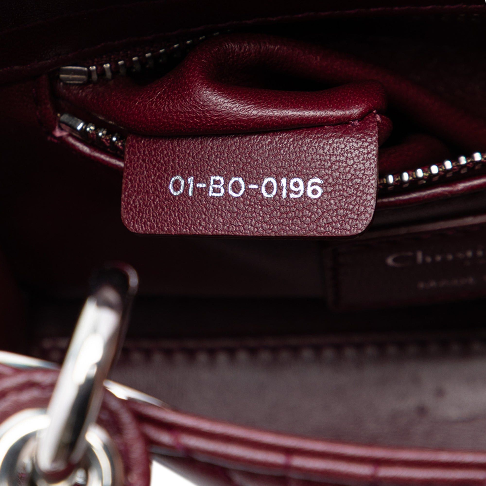 Dior Mini Lambskin Cannage Crystal Strap Lady Dior Size ONE SIZE - 6 Thumbnail