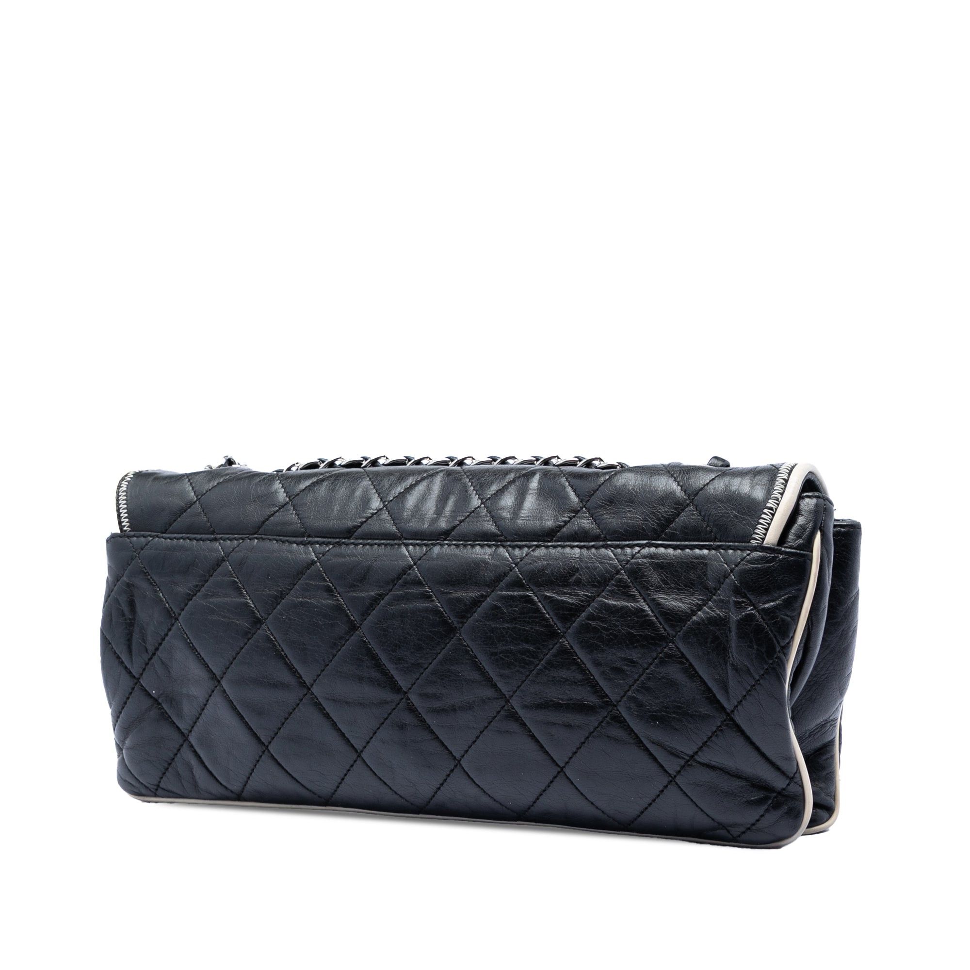 Chanel Quilted Lambskin East West Mademoiselle Flap Size ONE SIZE - 2 Thumbnail