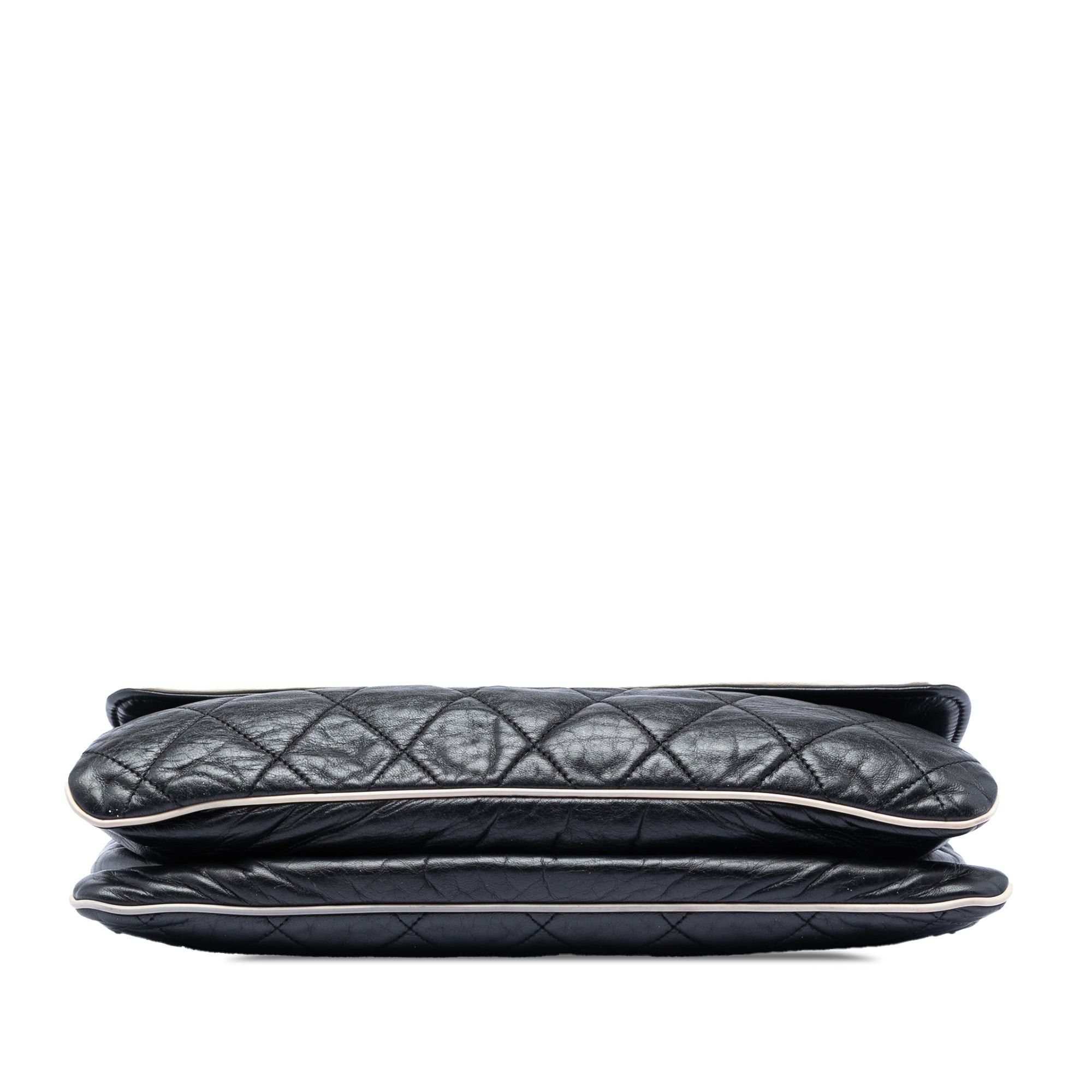 Chanel Quilted Lambskin East West Mademoiselle Flap Size ONE SIZE - 3 Thumbnail