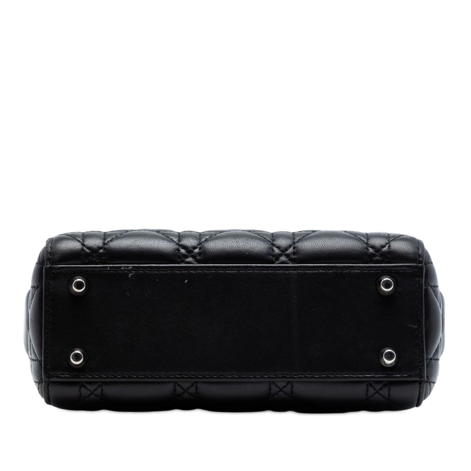 Dior Mini Lambskin Cannage Lady Dior Size ONE SIZE - 3 Thumbnail