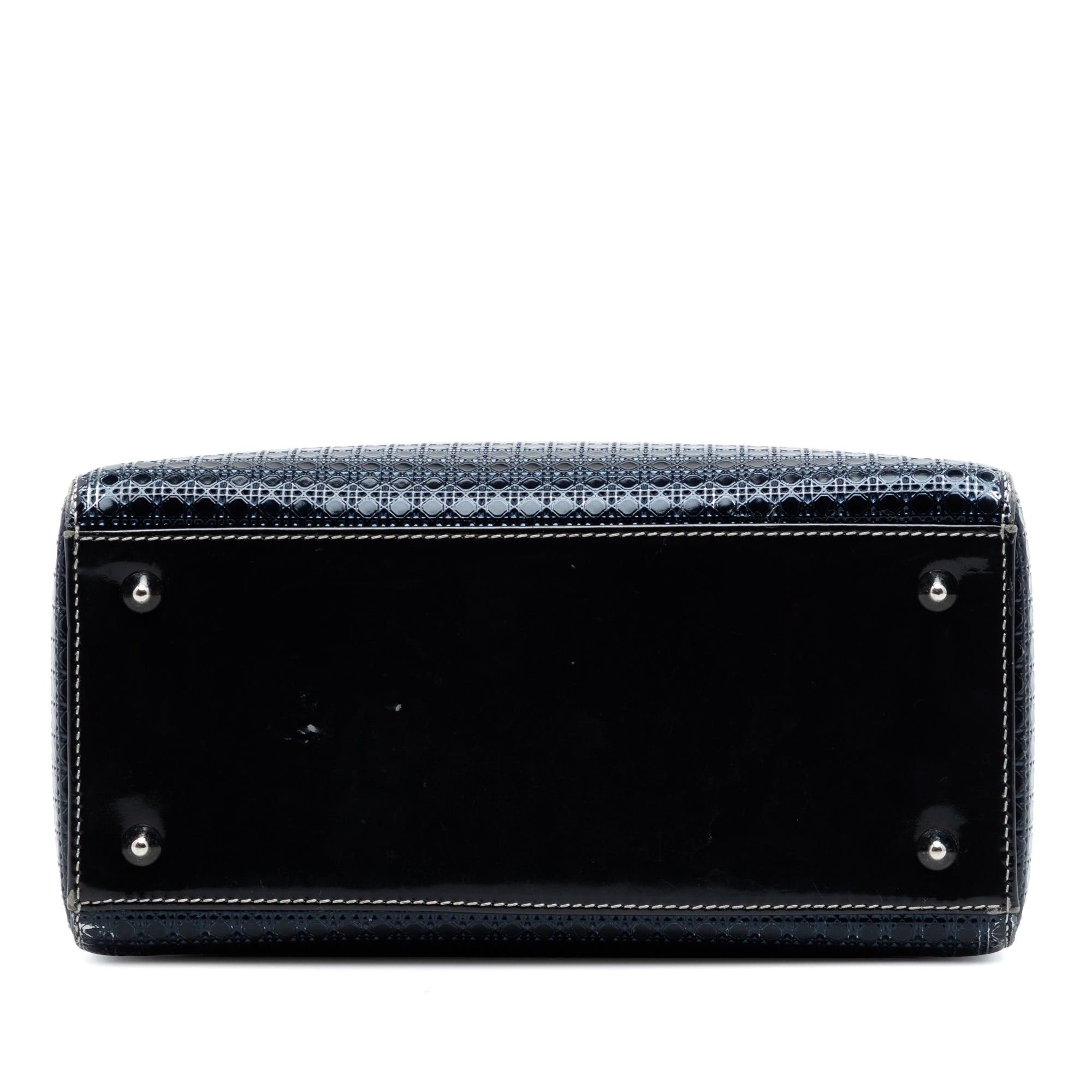 Dior Medium Ombre Metallic Patent Microcannage Lady Dior Size ONE SIZE - 3 Thumbnail