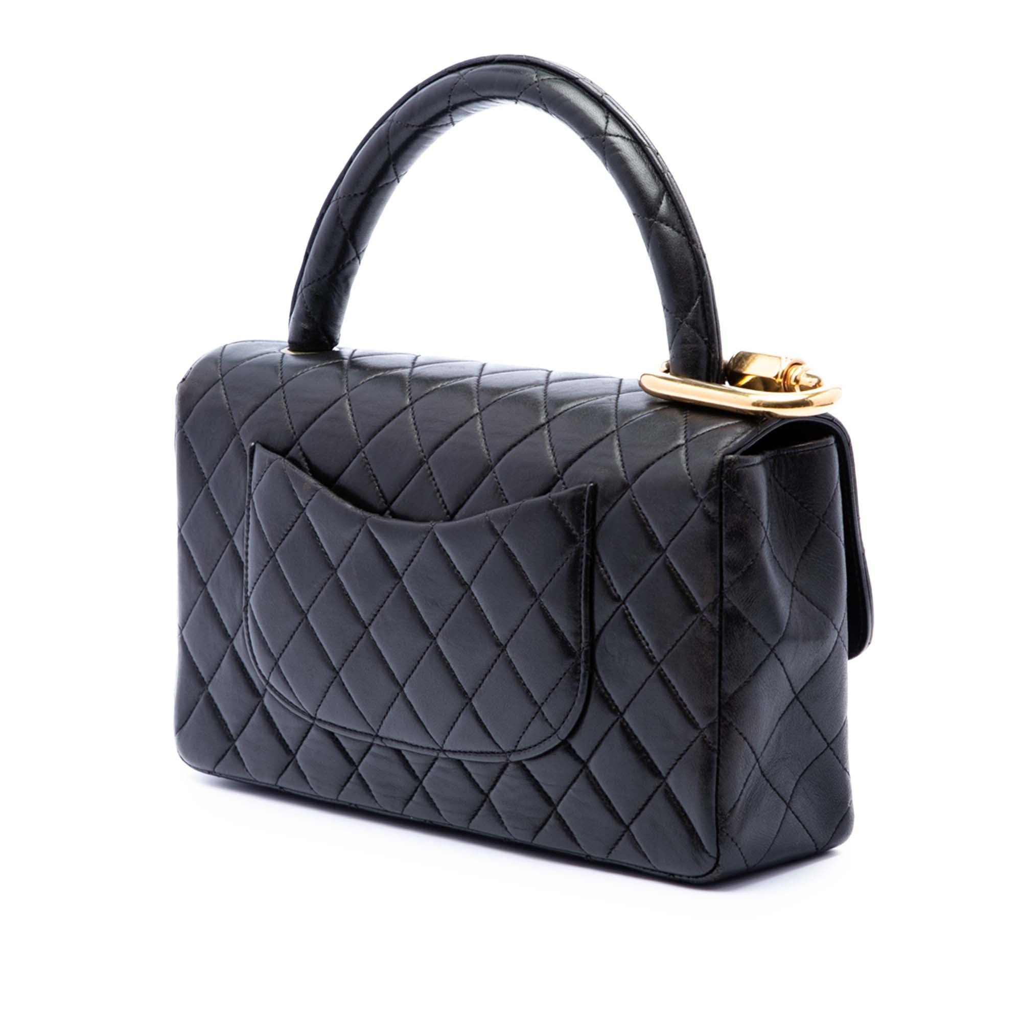 Chanel Medium Lambskin Kelly Parent Top Handle Bag Size ONE SIZE - 2 Thumbnail