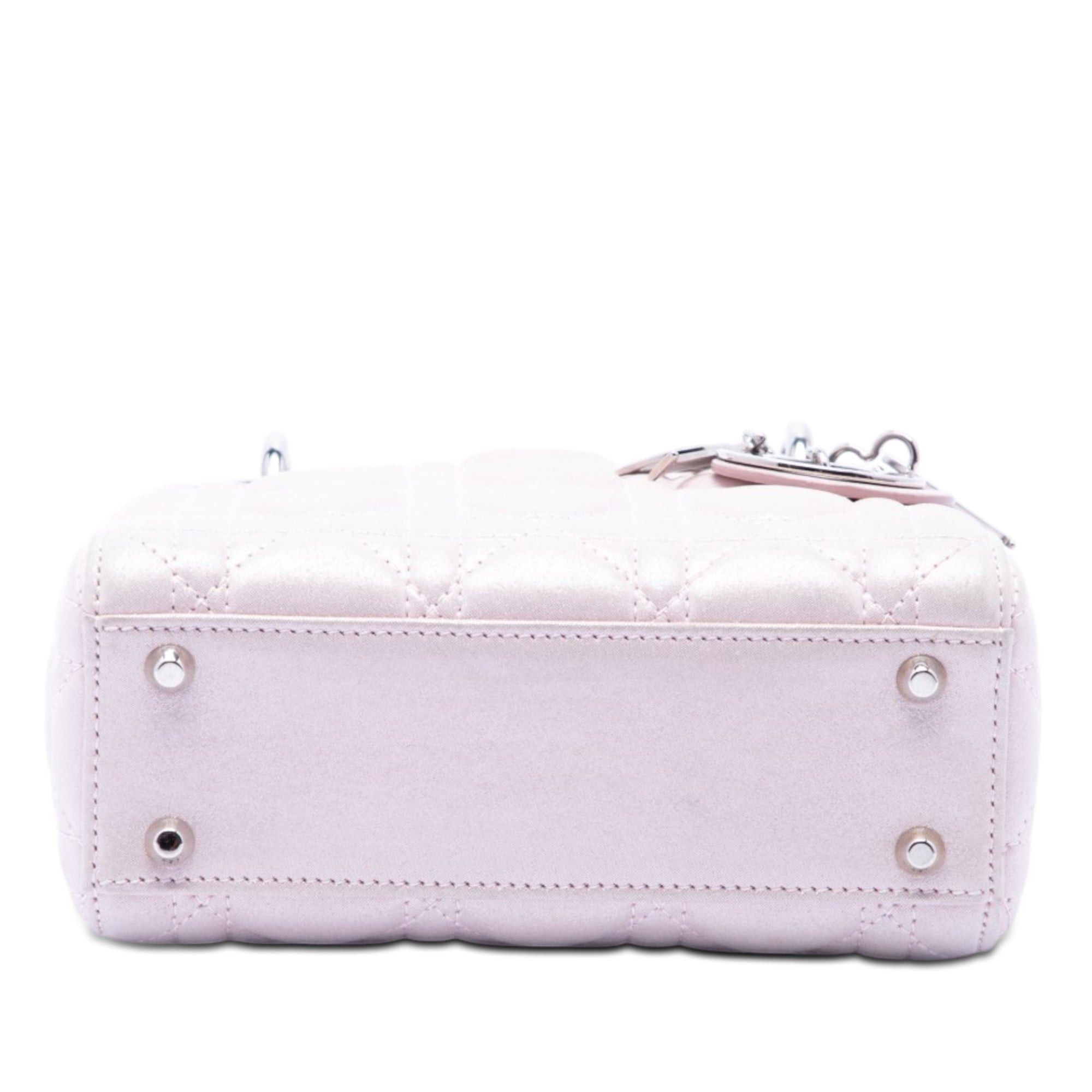 Dior Mini Iridescent Lambskin Cannage Lady Dior Size ONE SIZE - 3 Thumbnail