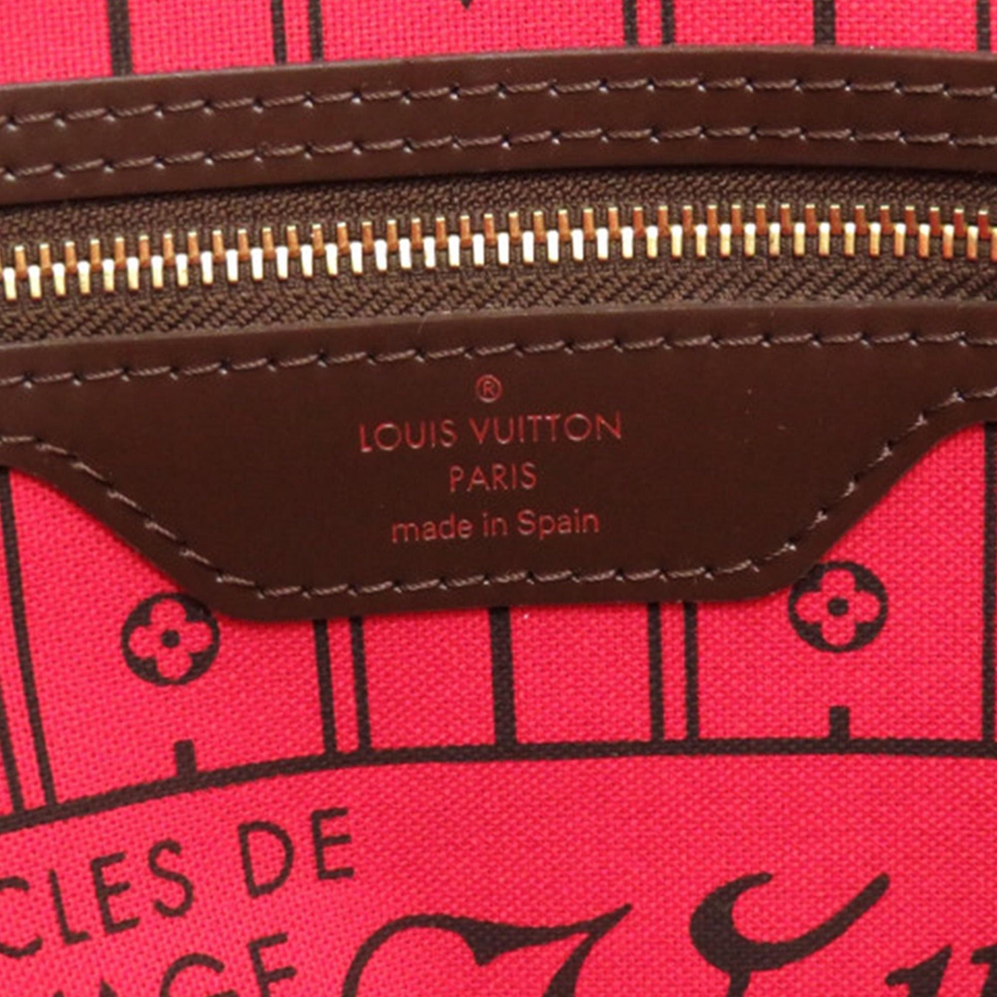 Louis Vuitton Damier Ebene Neverfull MM Size ONE SIZE - 6 Thumbnail
