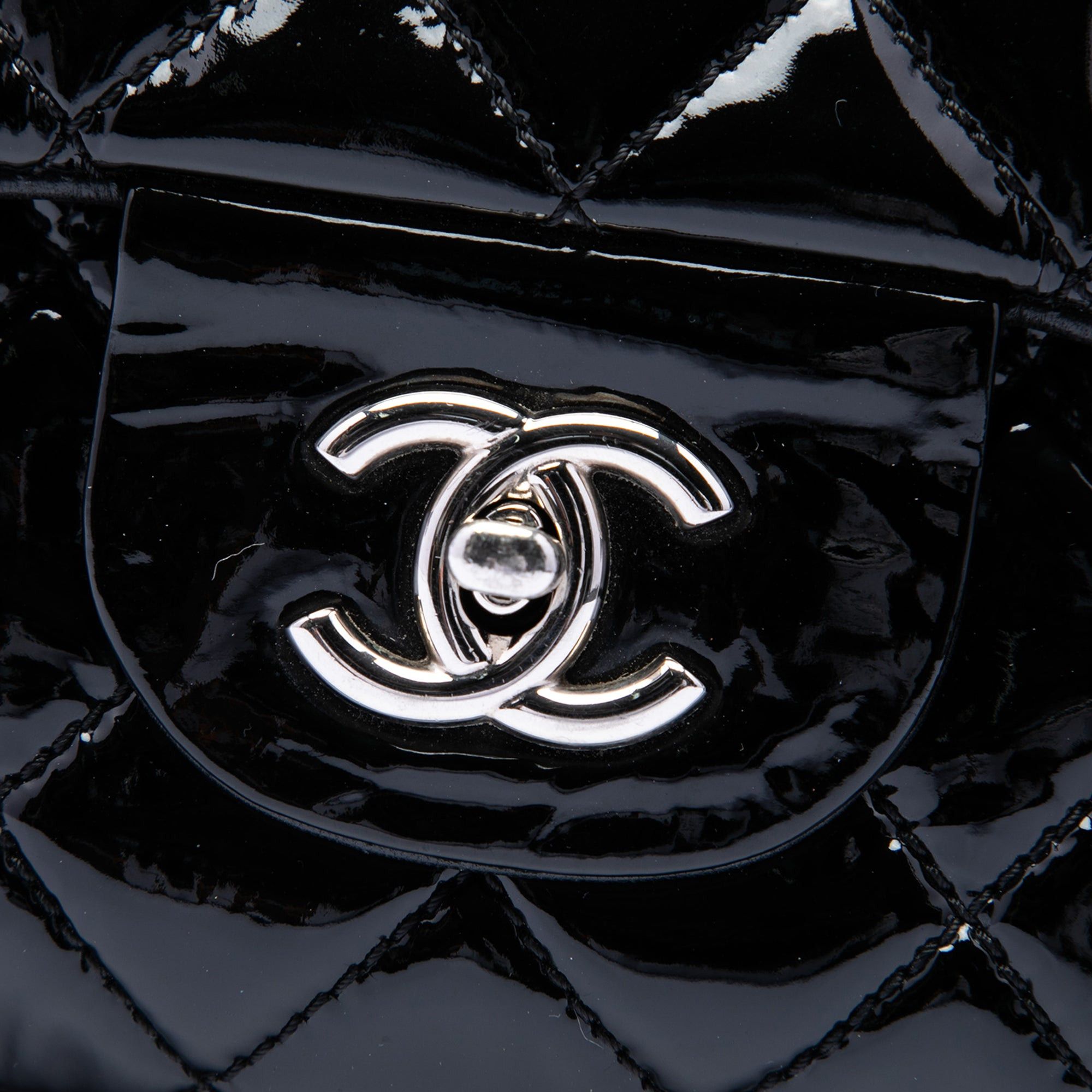 Chanel Jumbo Classic Patent Single Flap Size ONE SIZE - 5 Thumbnail