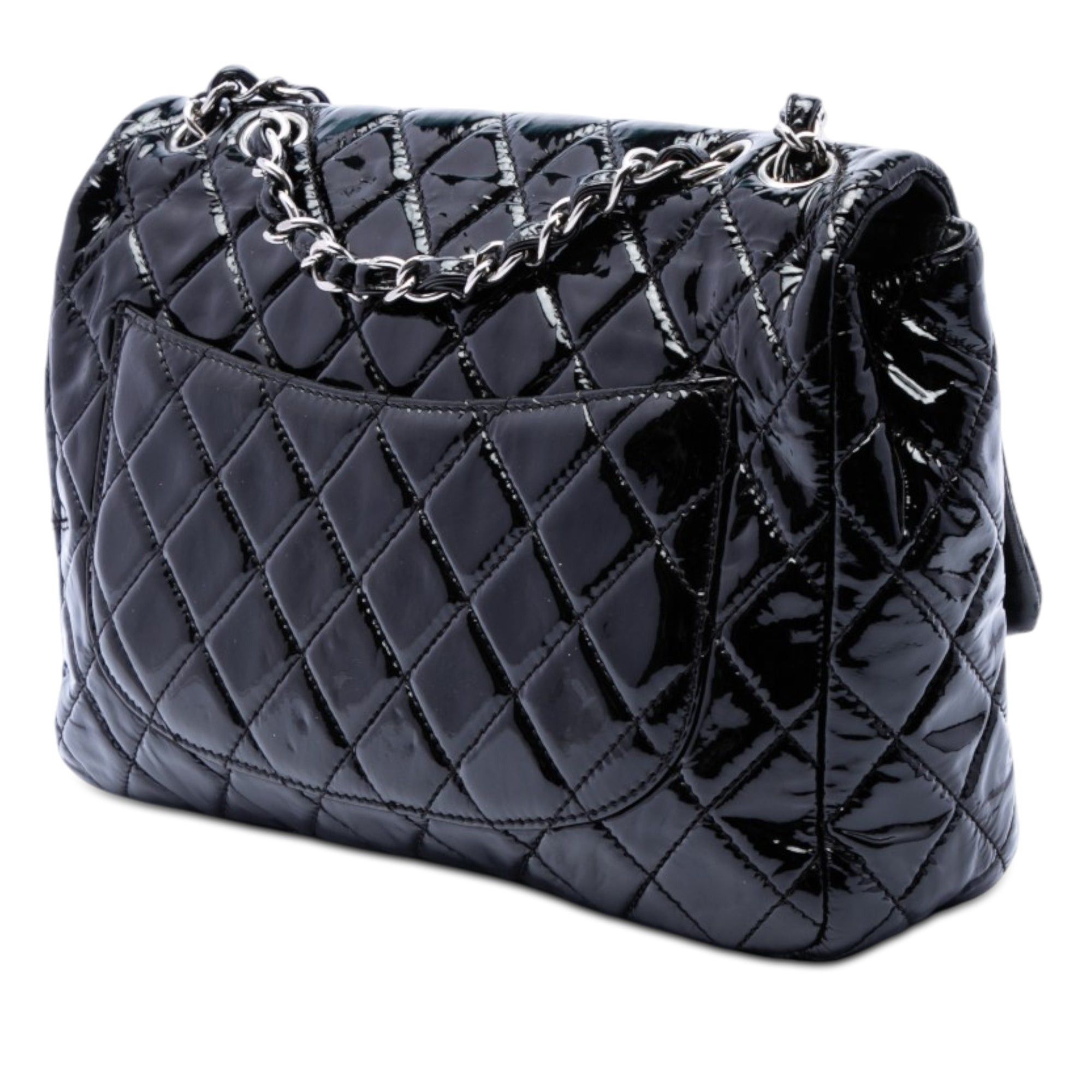 Chanel Jumbo Classic Patent Single Flap Size ONE SIZE - 2 Thumbnail