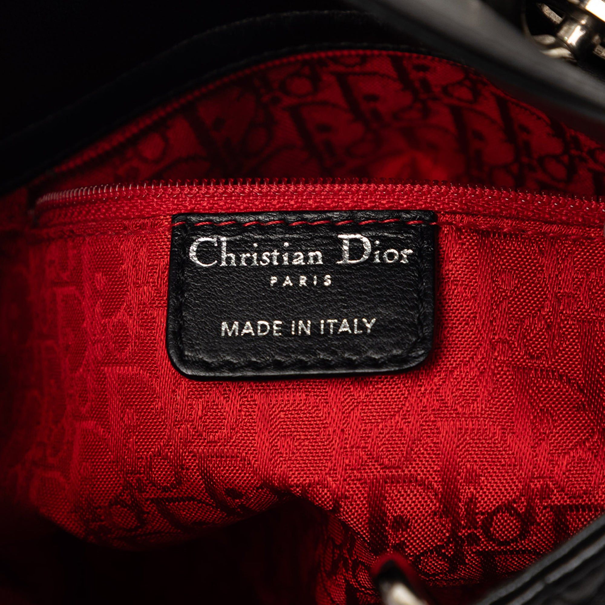 Dior Mini Lambskin Cannage Lady Dior Size ONE SIZE - 5 Thumbnail